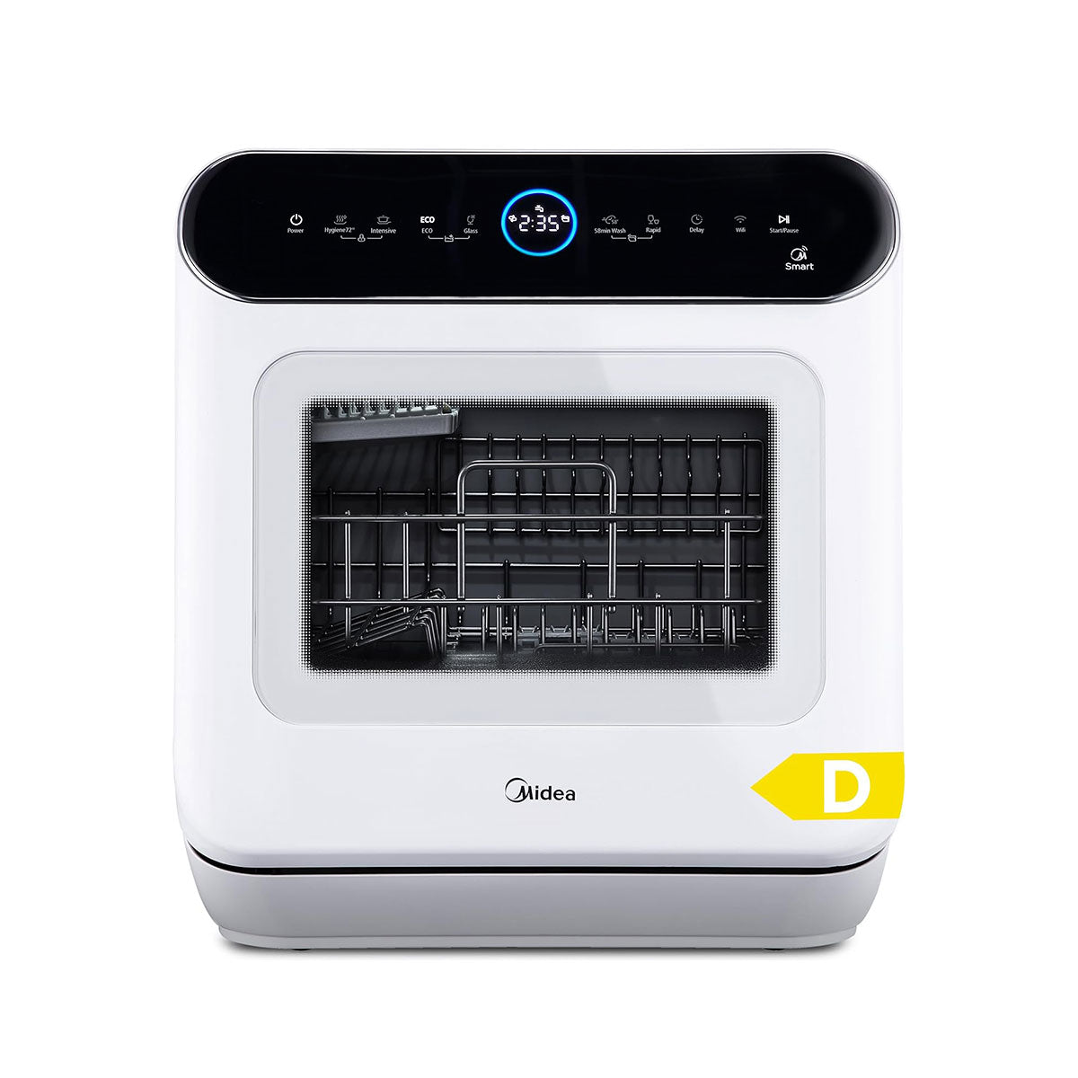 Midea 3rd Generation Bench Top Mini Dishwasher