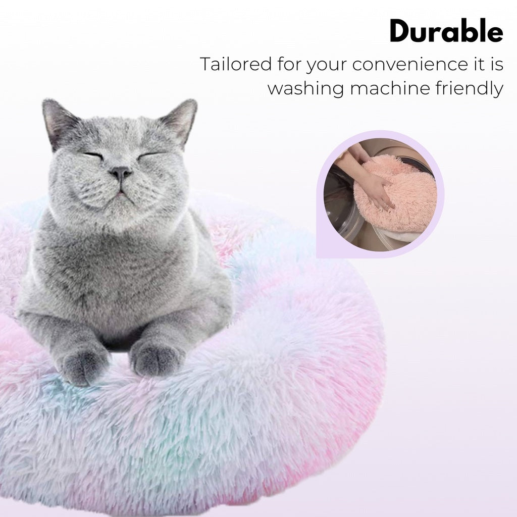 Floofi Pet Bed 80cm (Multi-colour) - PT-PB-143-RN