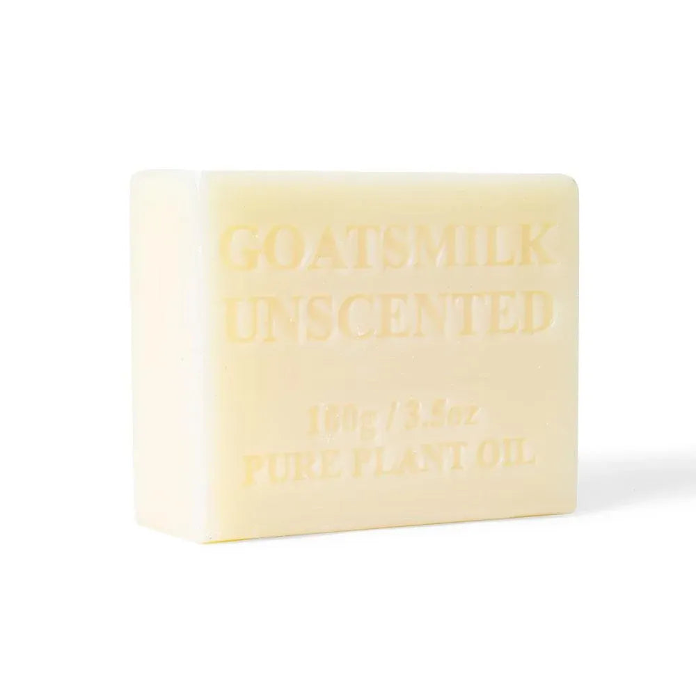 Orku 100 x 100g Unscented Goat Milk Soap Bars Australian Made