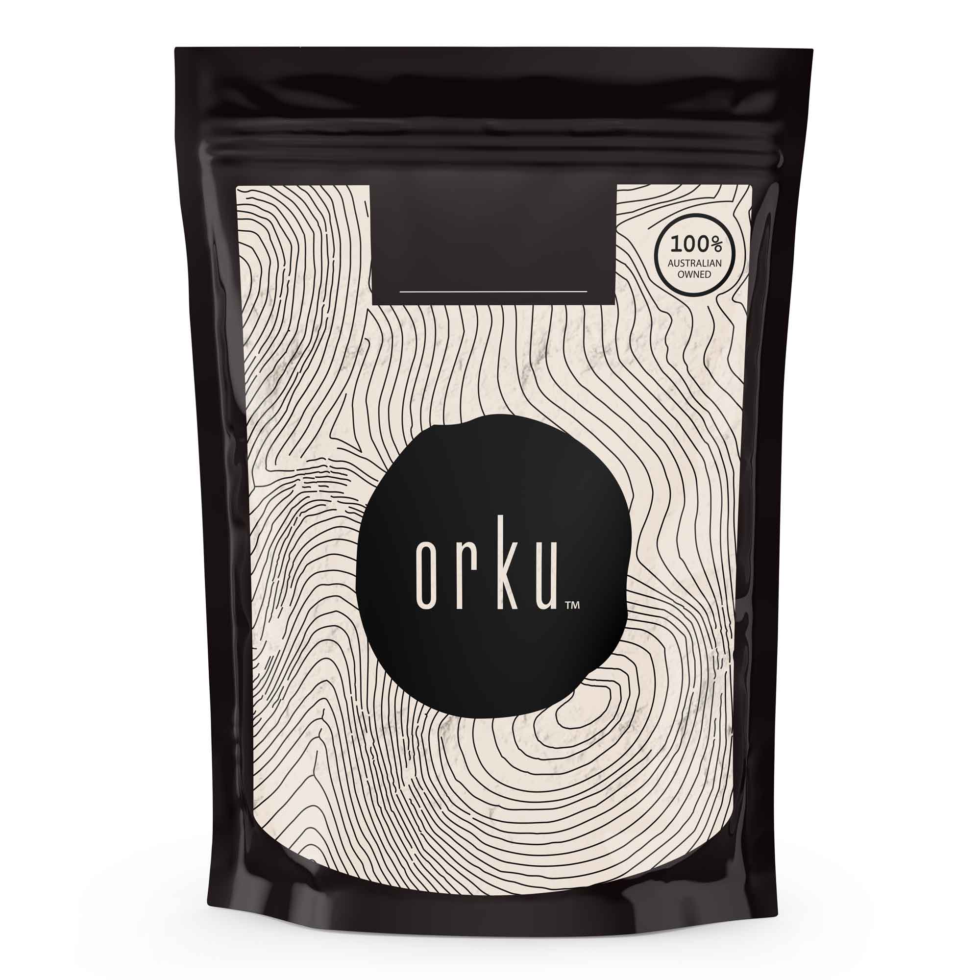 Orku 400g Native Unflavoured Whey Protein Isolate Powder - Shake WPI Supplement