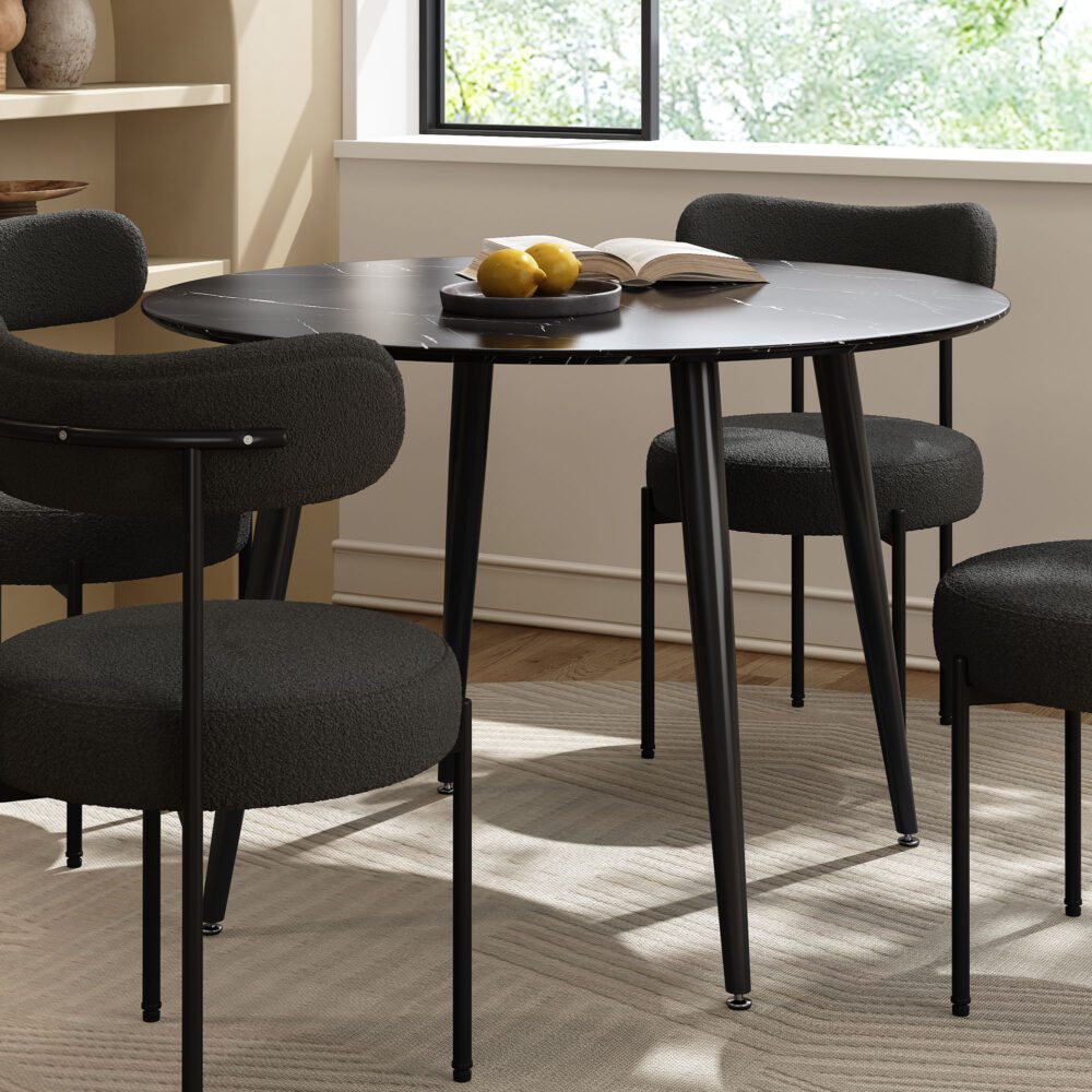 Marble Mania Round Table