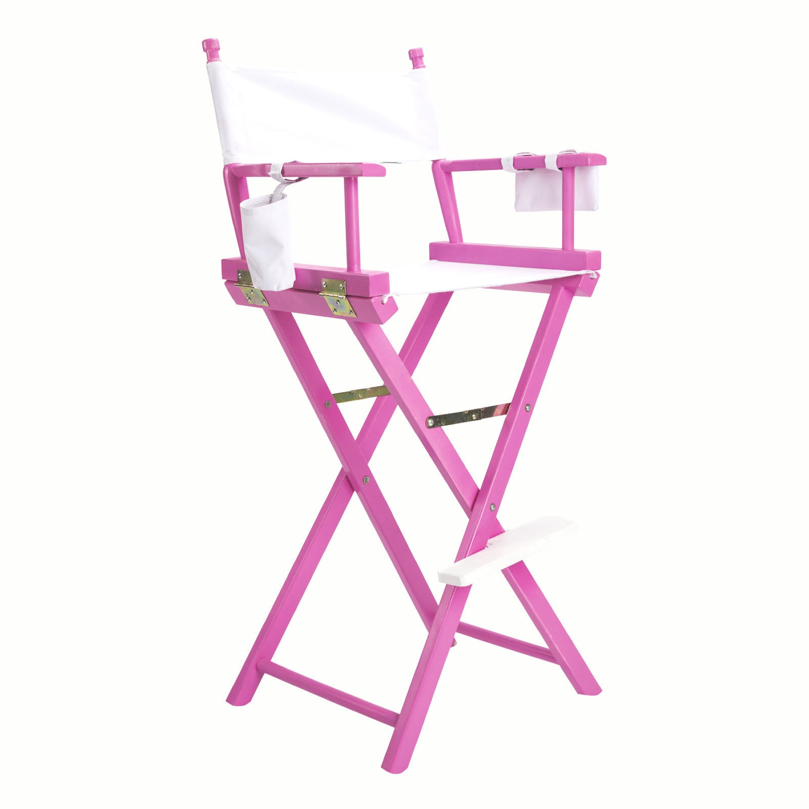 La Bella Pink Folding Tall Chair DARK HUMOR Movie Director 75cm