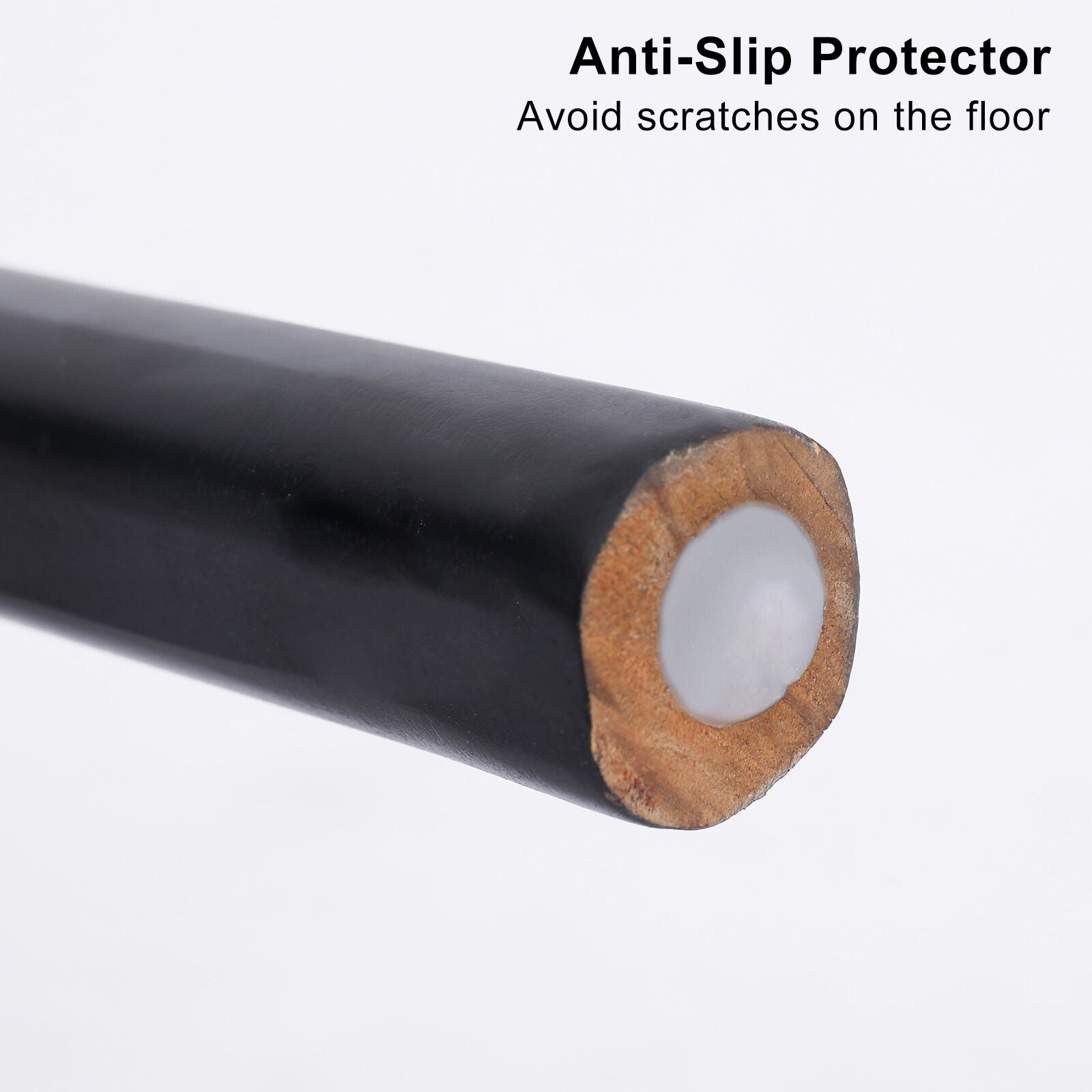 2X Wooden Bar Stool Dining Chair Pine Wood FRIDA 65cm BLACK