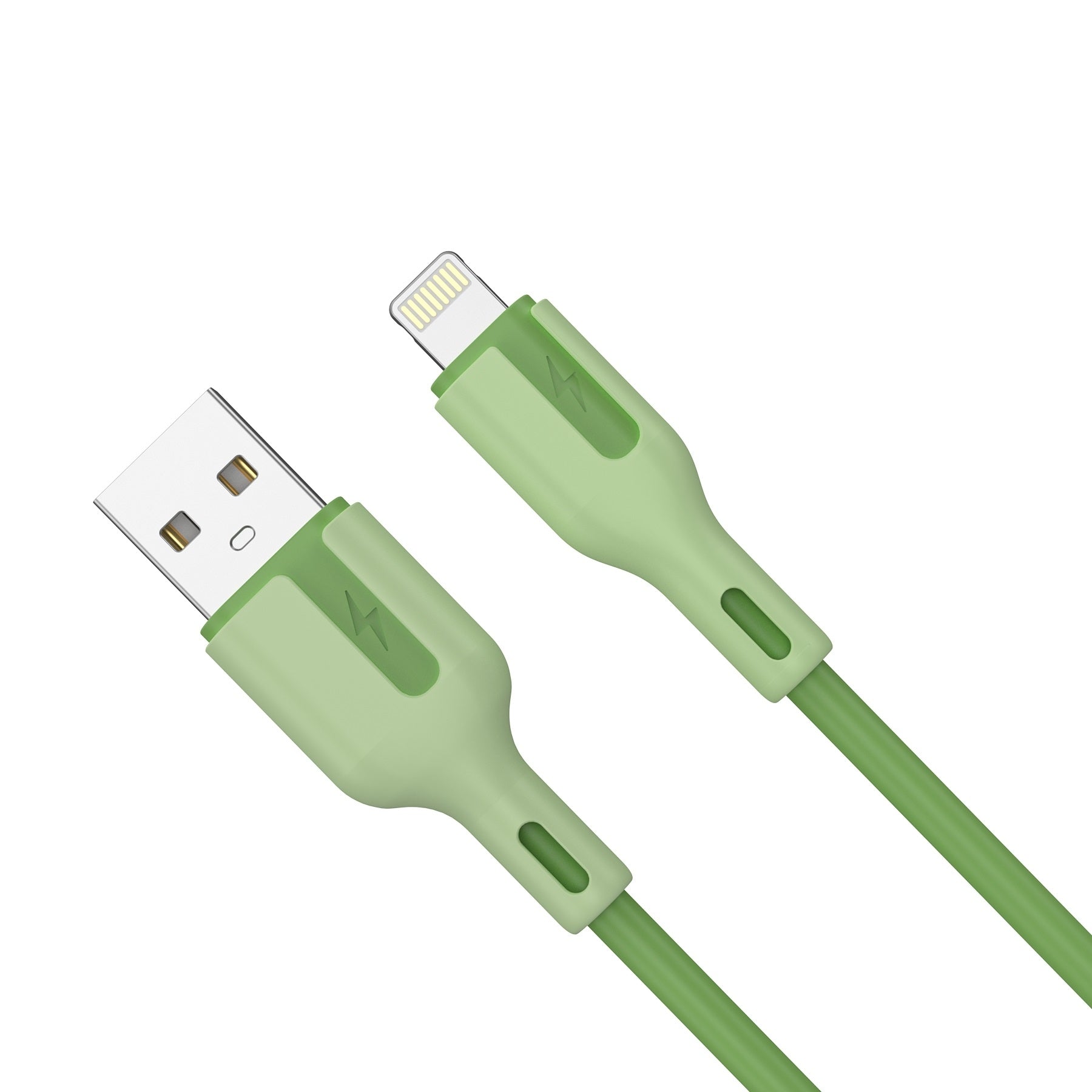 CHOETECH XAL-0003G USB-A To 8-pin iPhone 1M Charging Cable Green