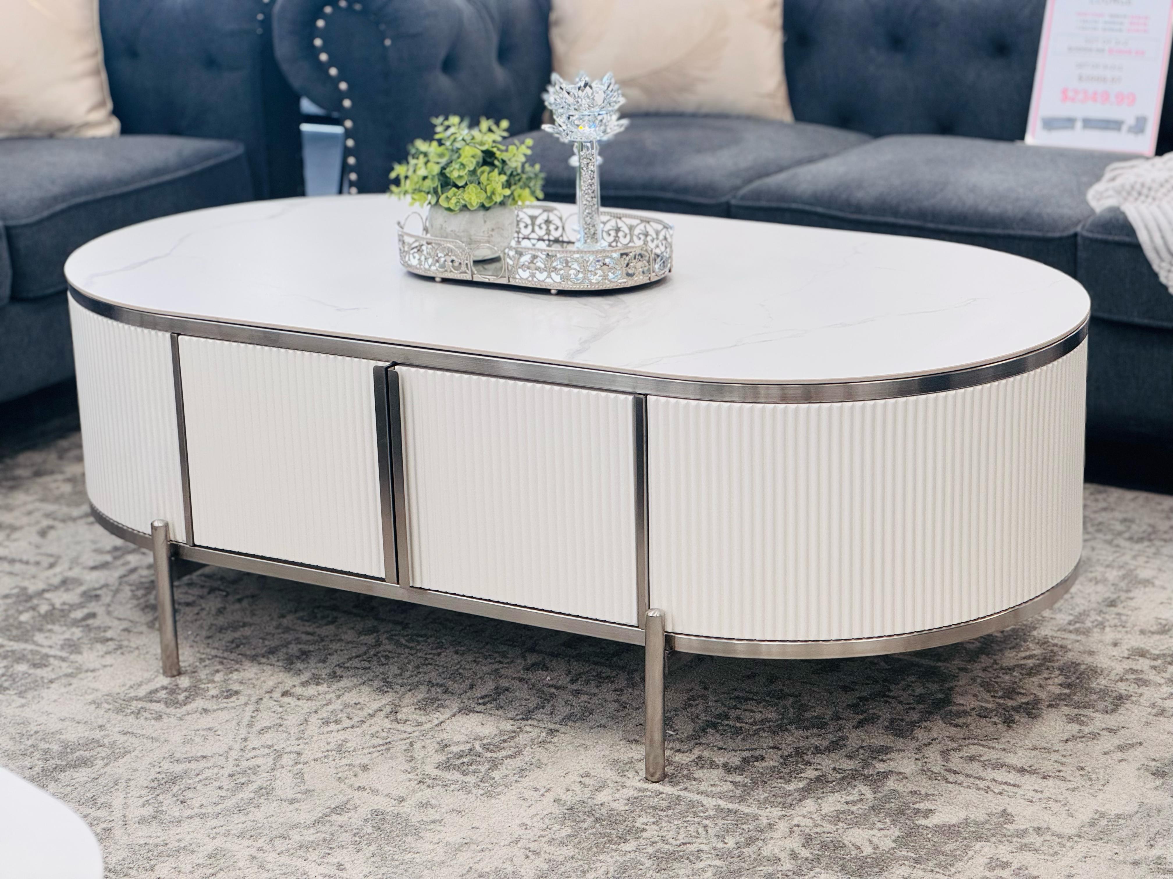 Kingsley Coffee Table - White