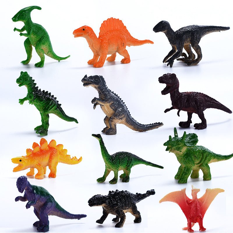 Mini Wild Animal Action Figures – Learning Toy Set for Toddlers & Kids 6 Assorted types - All of 6groups: 72 PCs