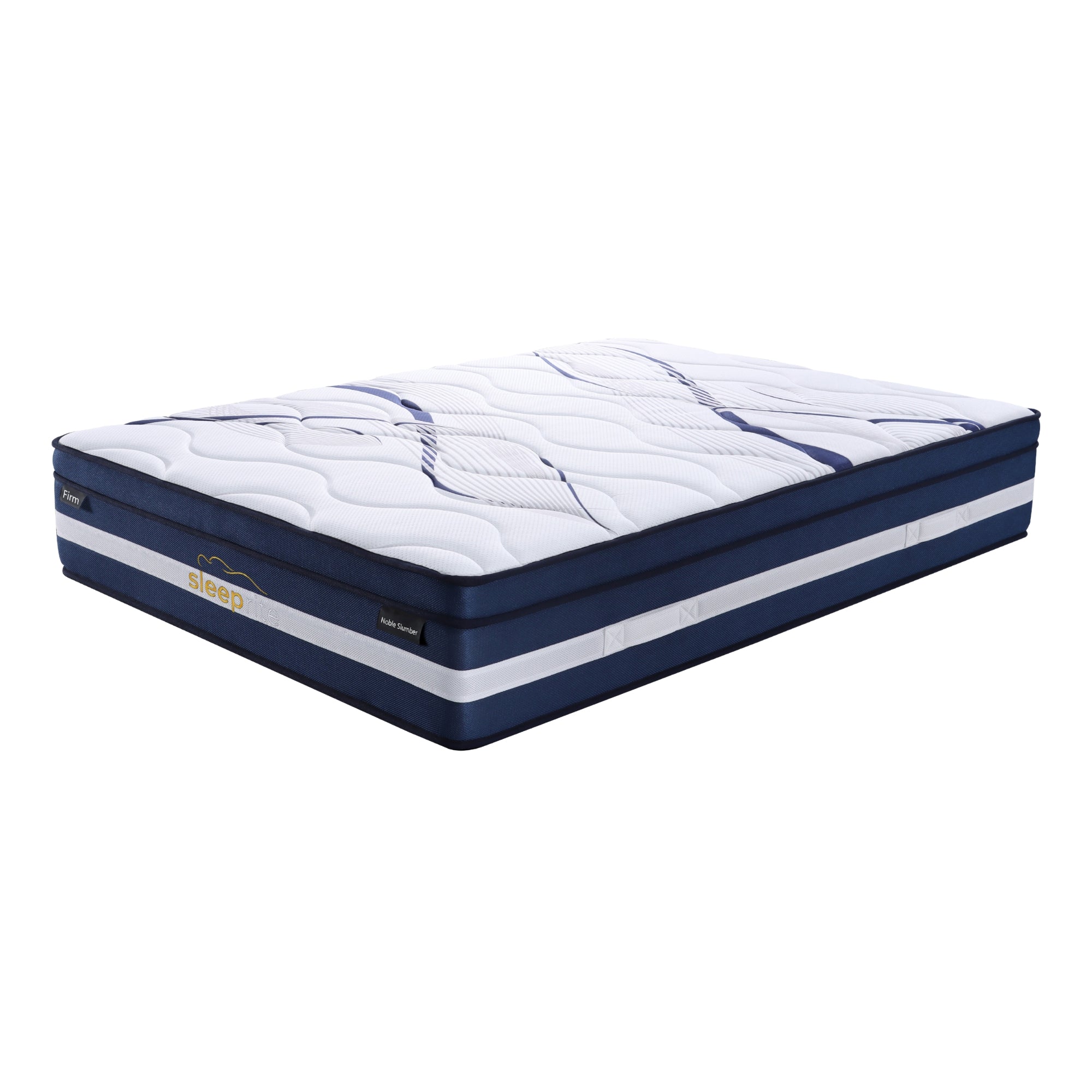 Noble Slumber Firm Mattress 28cm Premium Top 5 Zones Pocket Spring - Queen