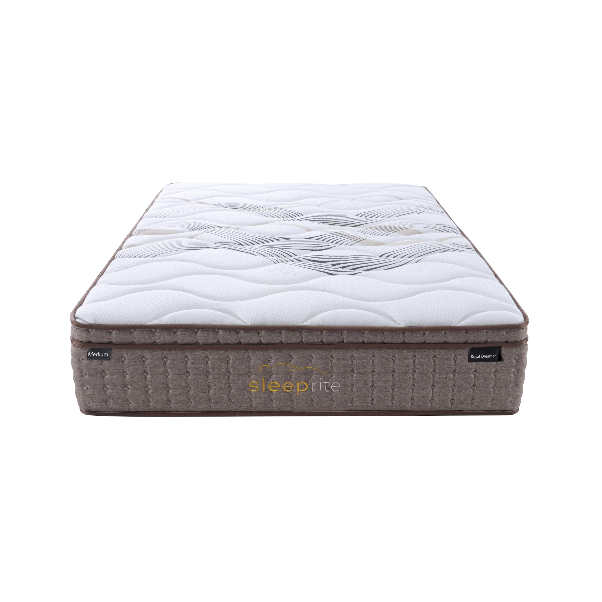 Royale Dreamer Medium Mattress 30cm Luxury Top 7 Zones Pocket Spring - Queen