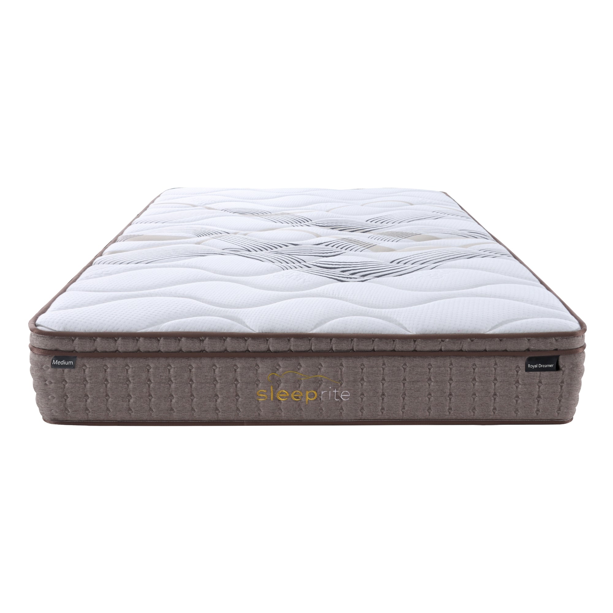 Royale Dreamer Medium Mattress 30cm Luxury Top 7 Zones Pocket Spring - King
