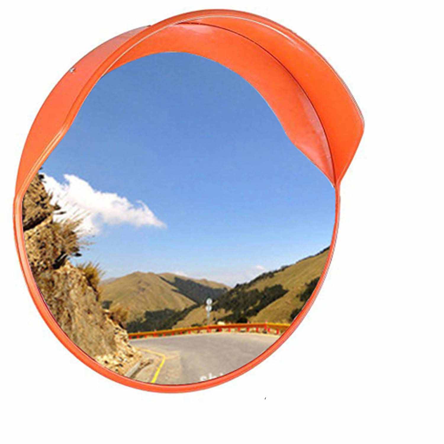 60cm OutdoorTraffic Blind Spots Curved Convex Mirror Wide Angle Driveway Warehouse Security