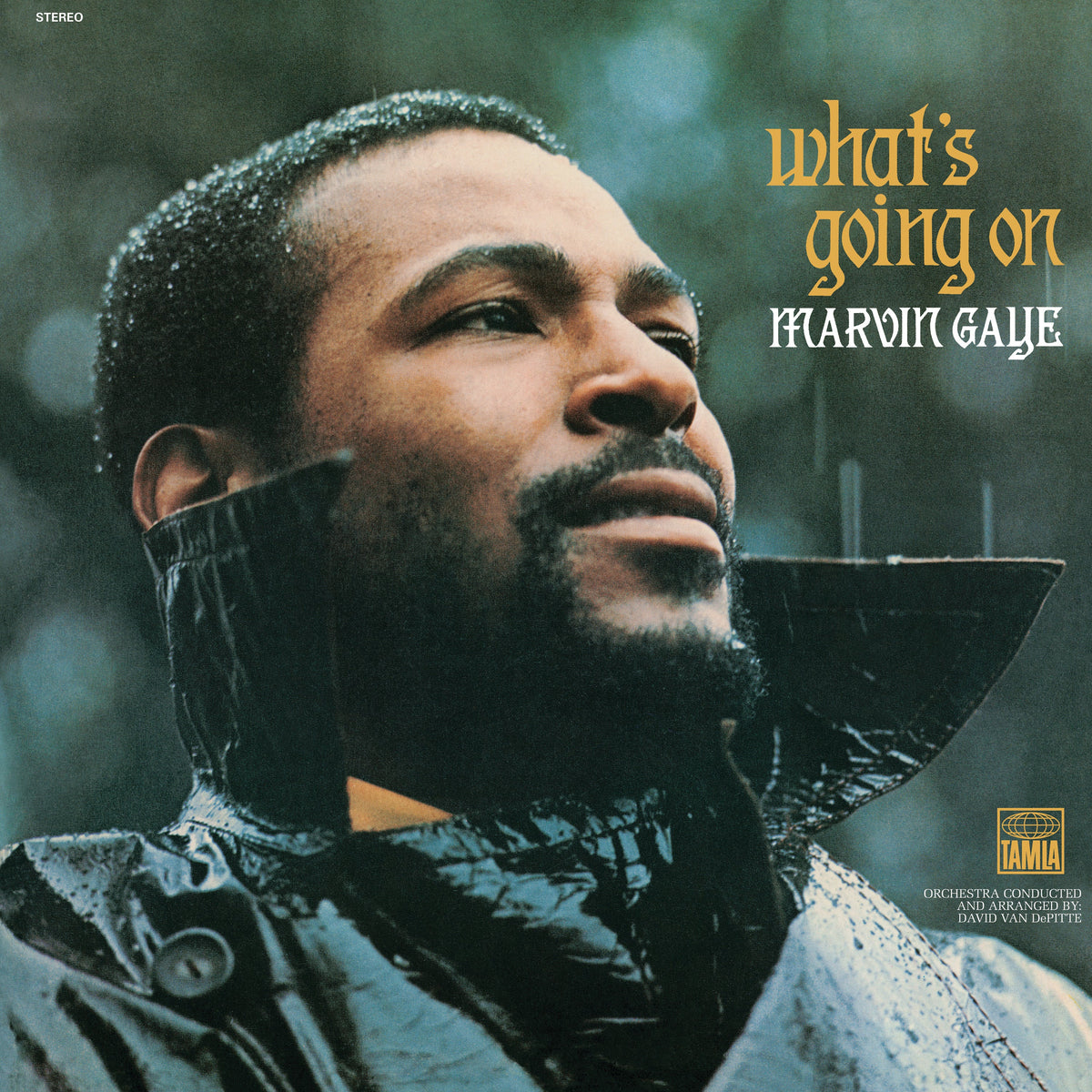 Crosley Record Storage Crate & Marvin Gaye What'S Going On - Vinyl Album Bundle