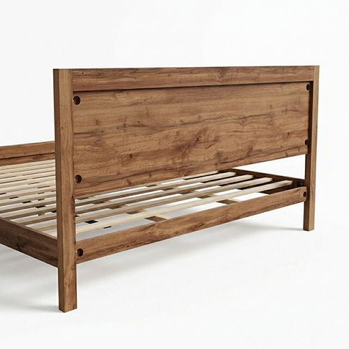 Queen Bedroom Suite – 4 Piece Set with Dresser in Oak Finish