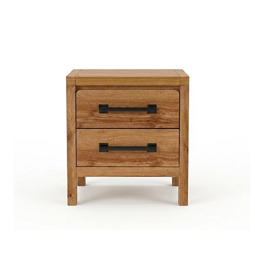 Queen Bedroom Suite – 4 Piece Set with Tallboy in Oak Finish