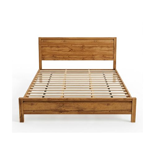 King Bedroom Suite – 5 Piece Set with Dresser & Tallboy in Oak Finish