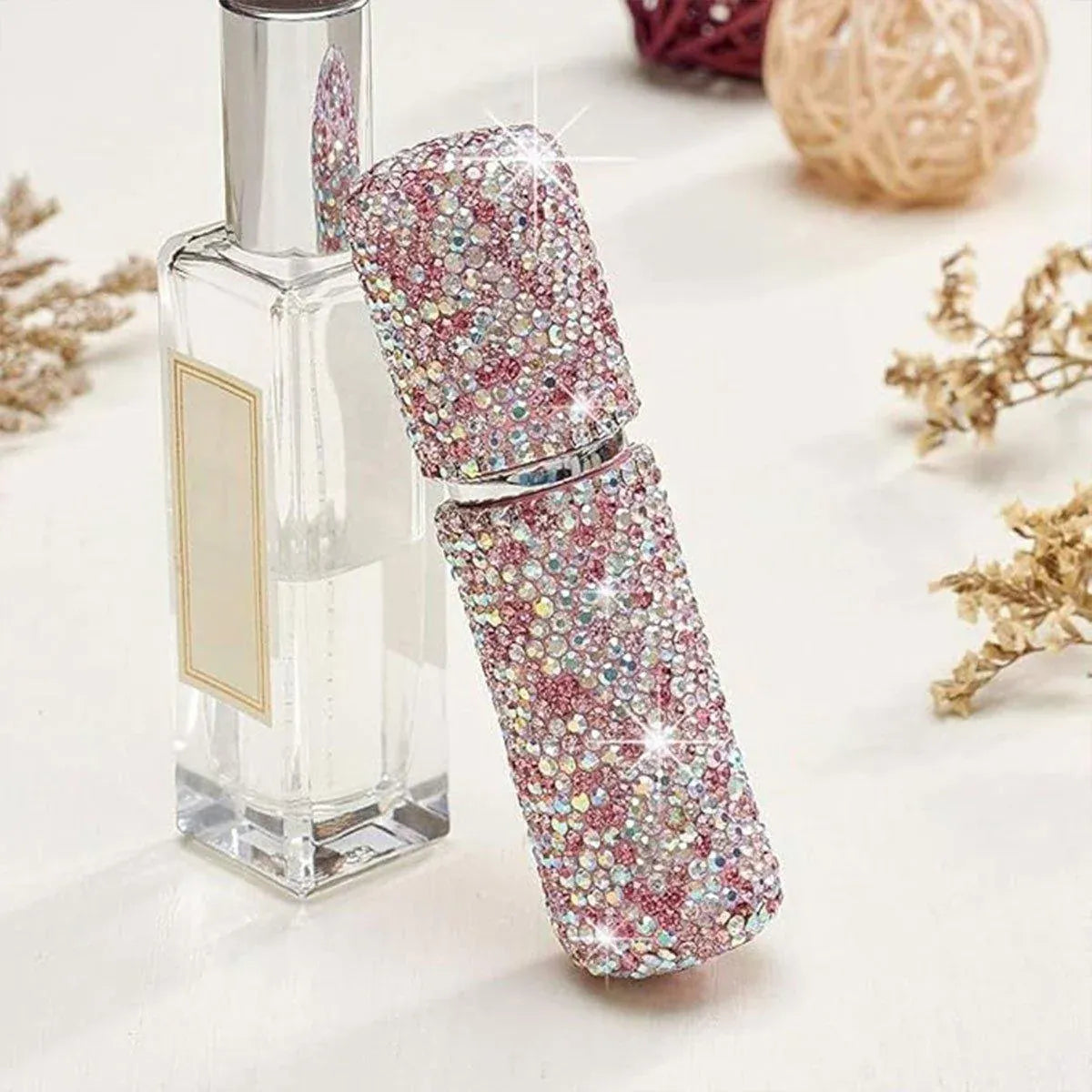 2pcs Travel Perfume Dispenser Refillable Spray Bottle Portable Sample Pack Tool