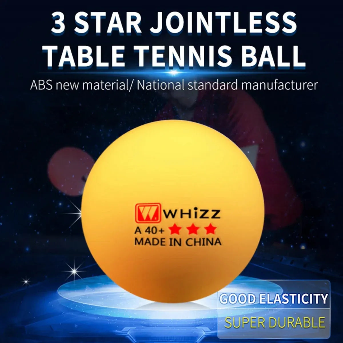 Table Tennis Balls 100pcs 40mm Training Ping Pong Balls High Bounce