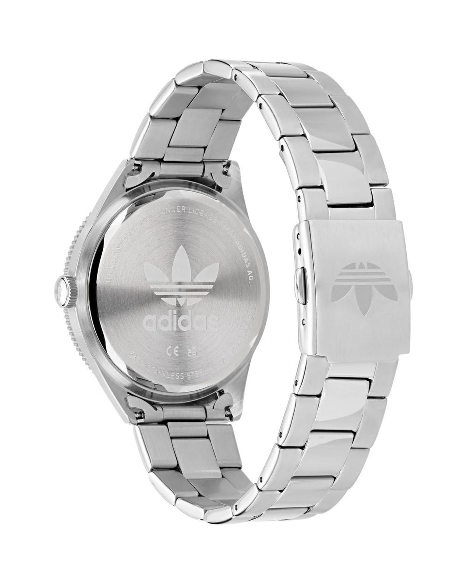 Adidas Men's Gray Stainless Steel Watch - One Size