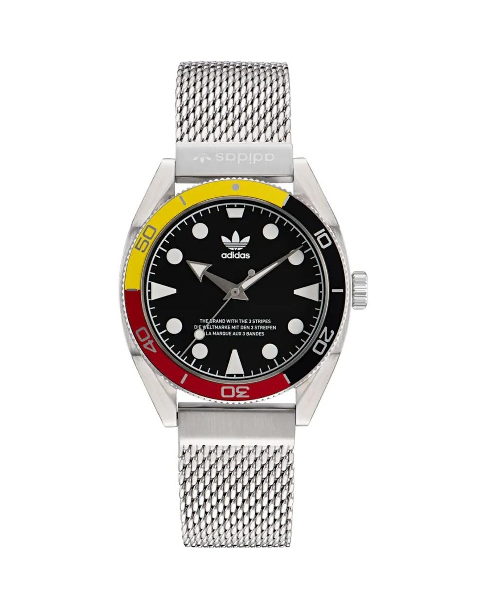 Adidas Men's Gray Stainless Steel Watch - One Size