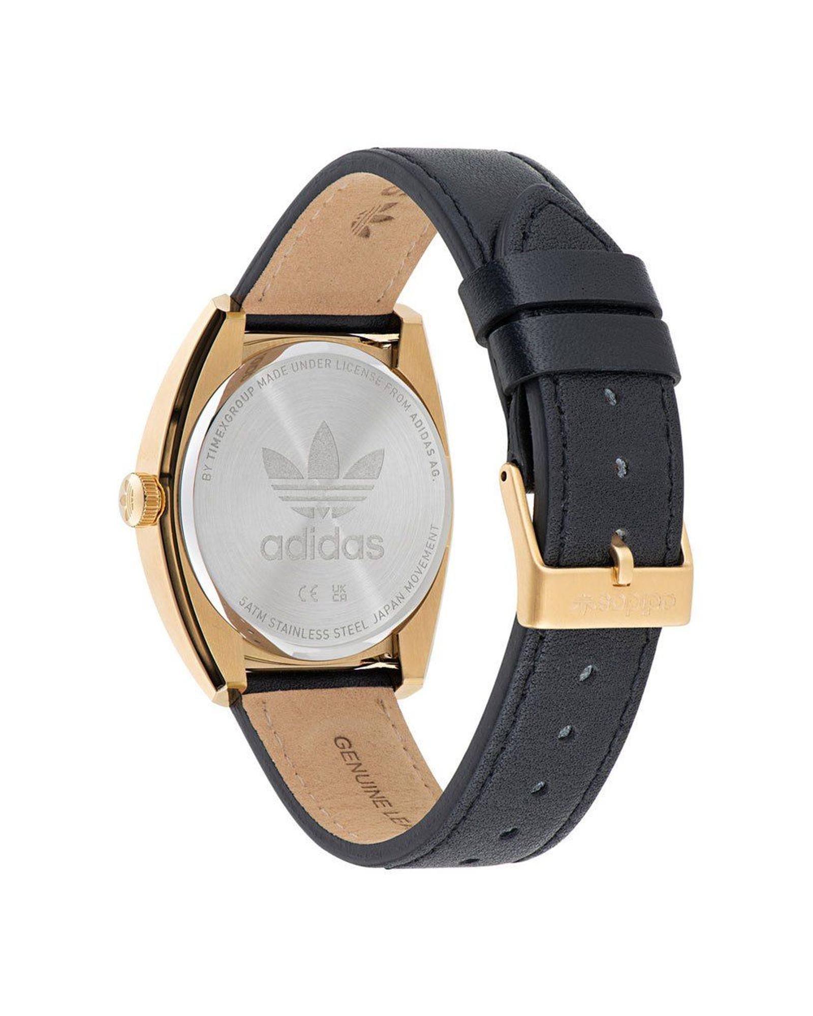 Adidas Women's Black Leather Watch - One Size