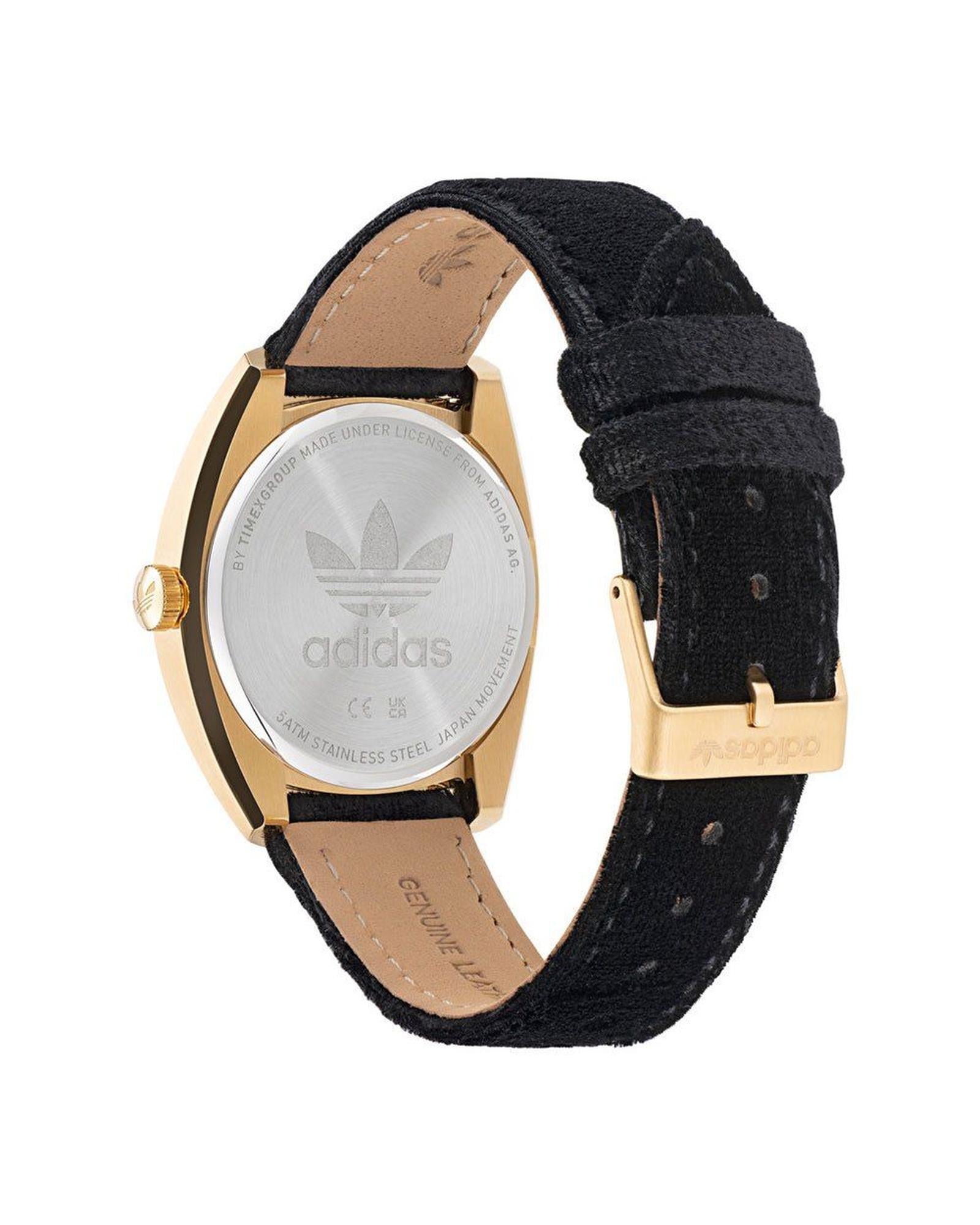 Adidas Women's Black Leather Watch - One Size