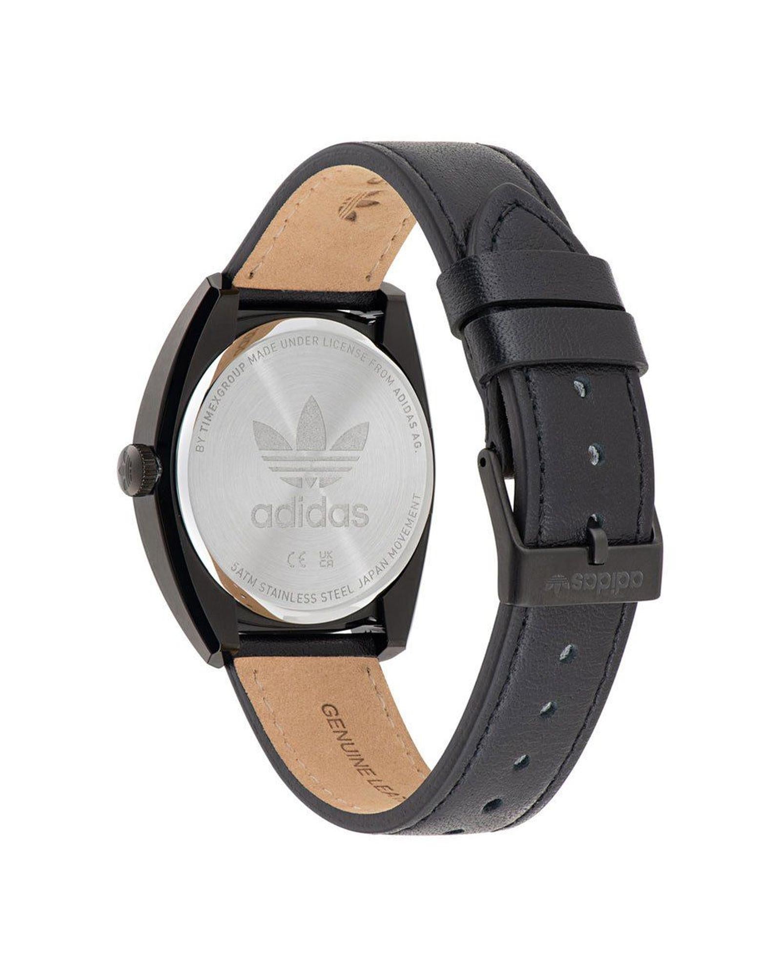 Adidas Women's Black Leather Watch - One Size