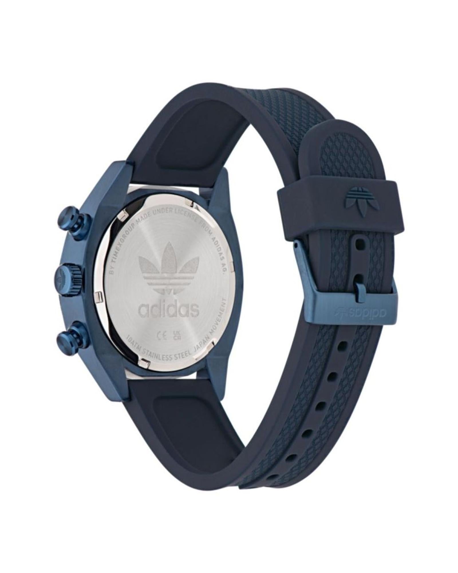 Adidas Men's Black Silicone Watch - One Size