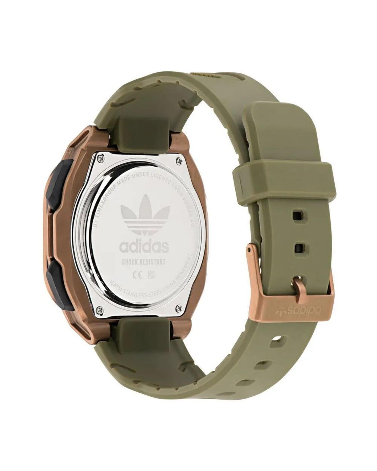 Adidas Men's Green Silicone Watch - One Size