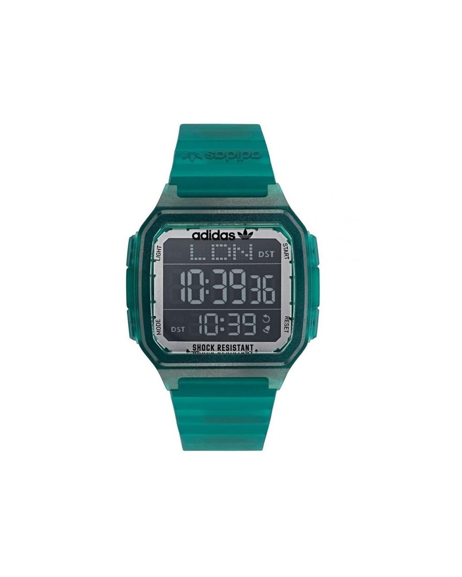 Adidas Men's Green Resin Watch - One Size