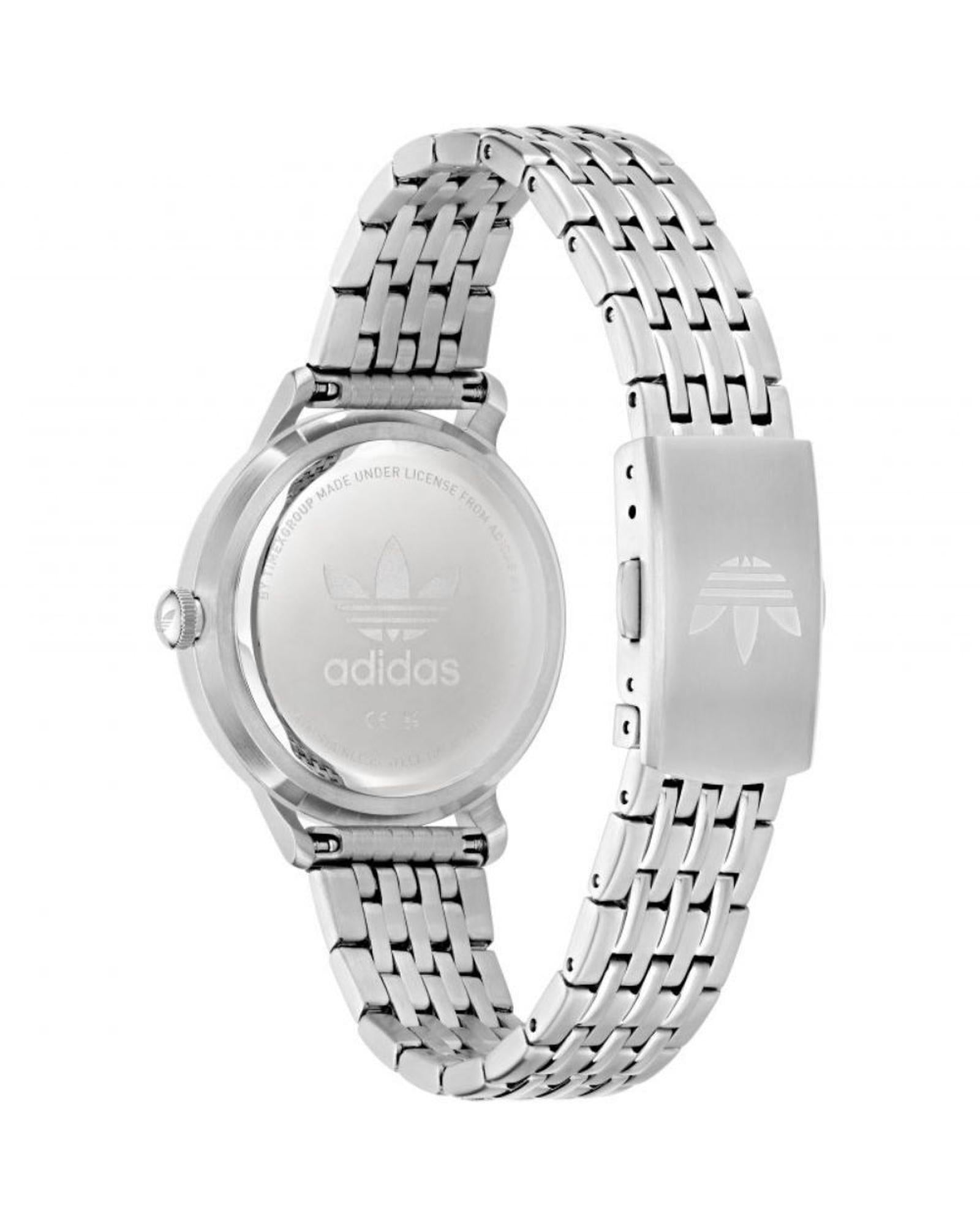 Adidas Unisex's Gray Stainless Steel Watch - One Size