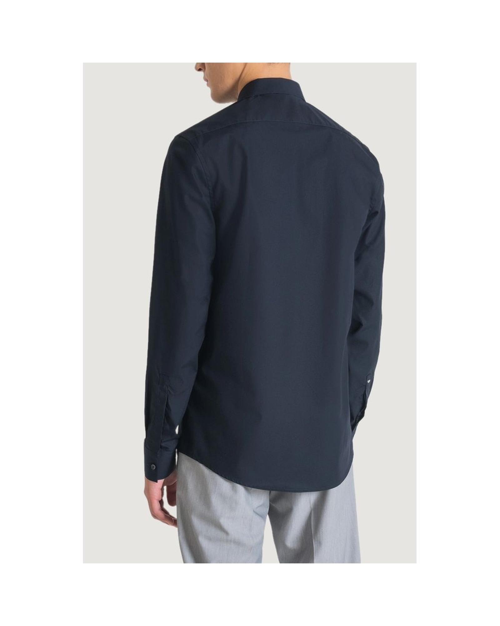 Antony Morato Men's Blue Cotton Shirt - 54 IT