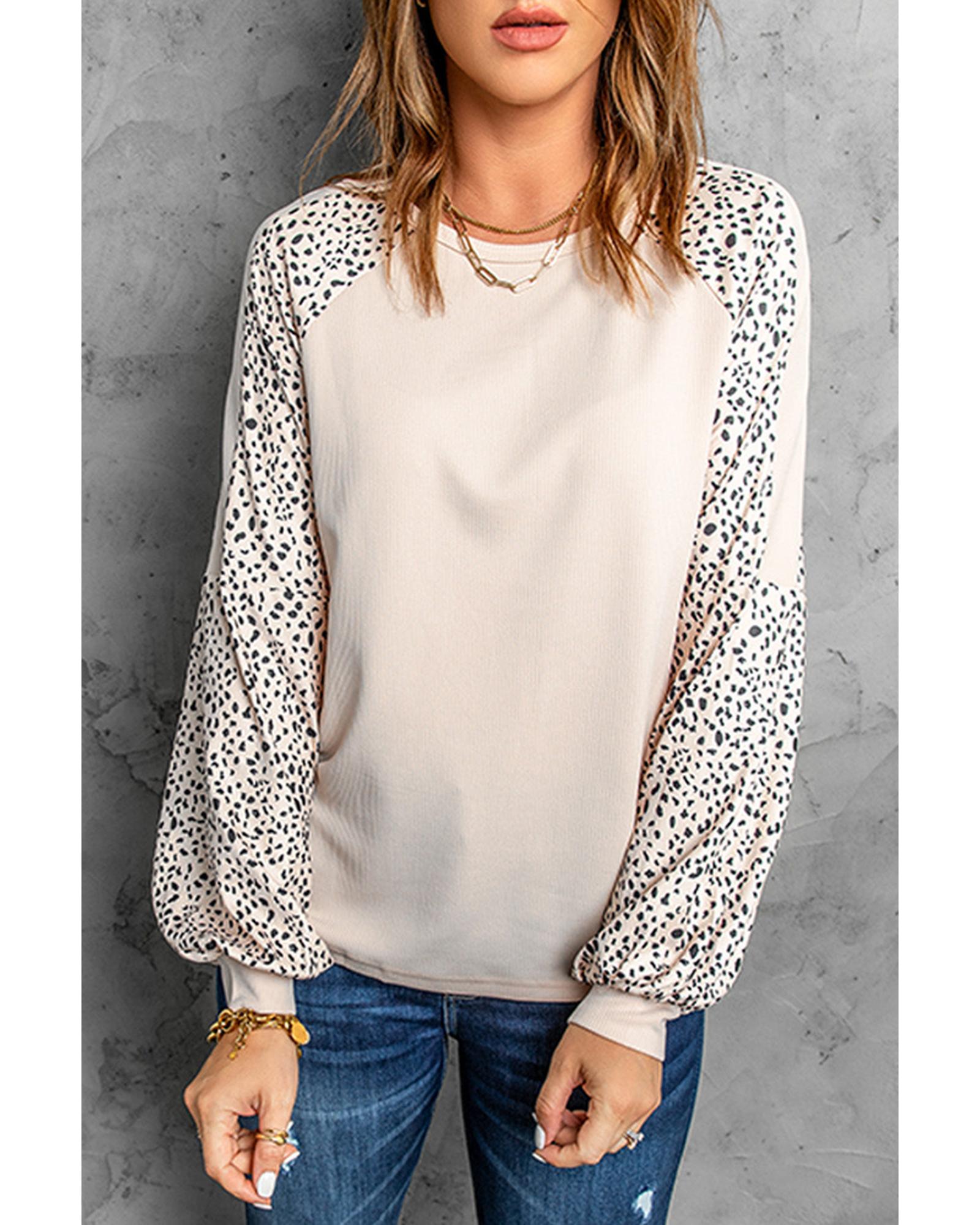 Azura Exchange Stylish Print Pullover Top - M