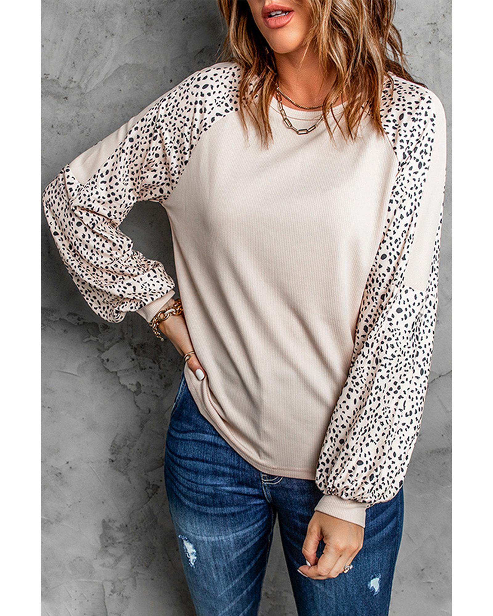 Azura Exchange Stylish Print Pullover Top - S