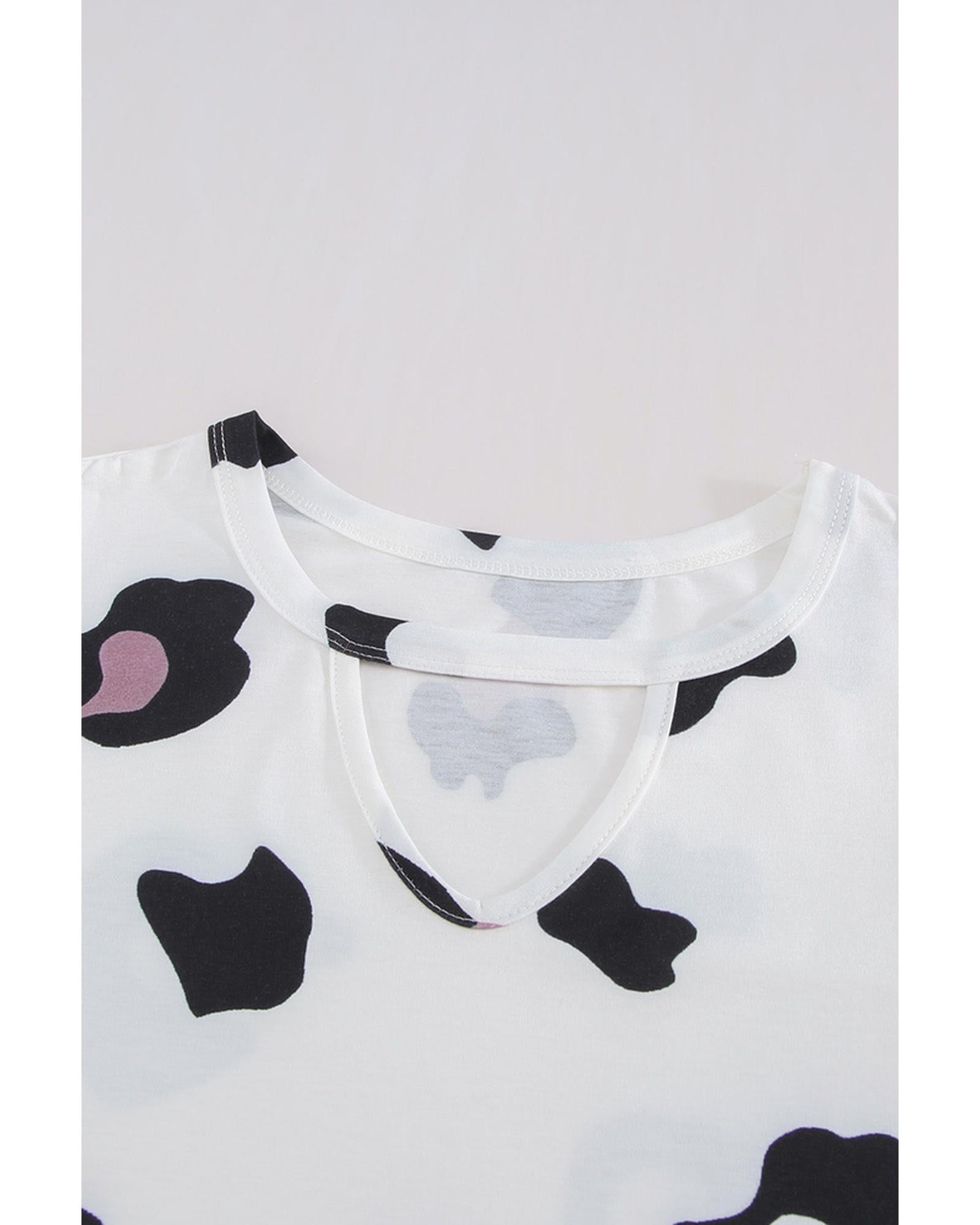 Azura Exchange Hollow Out Cold Shoulder Blouse - S