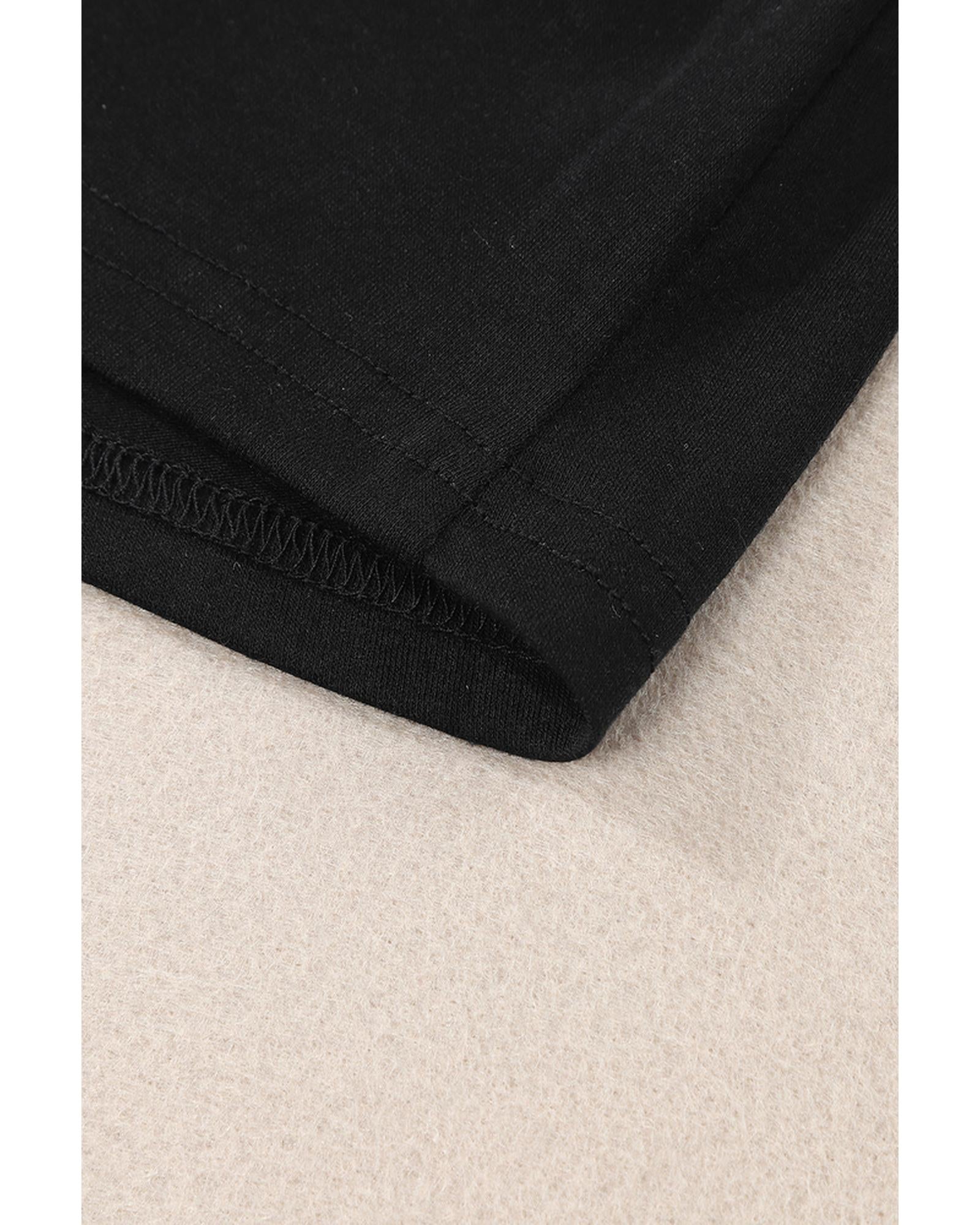 Azura Exchange Leopard Patchwork Ruffled Sleeve Top - S