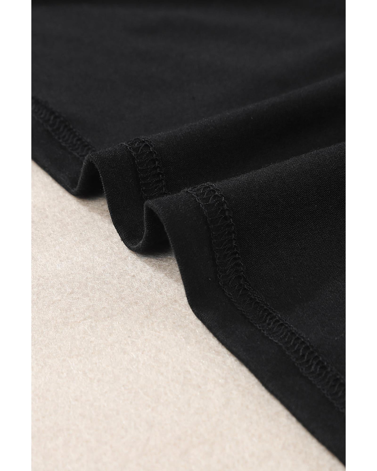 Azura Exchange Leopard Patchwork Ruffled Sleeve Top - S