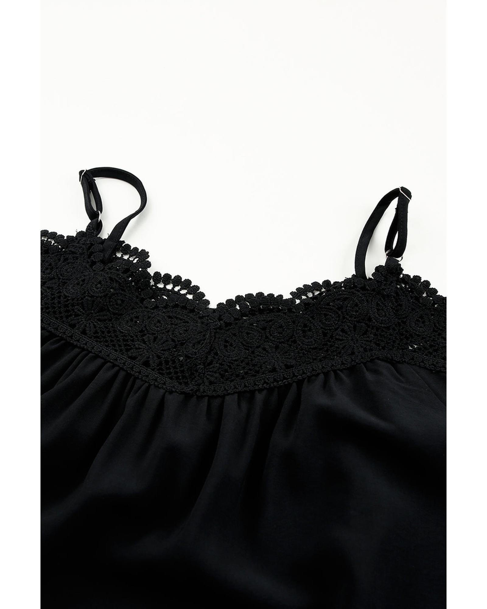 Azura Exchange Off-shoulder Crochet Neckline Top - 2XL