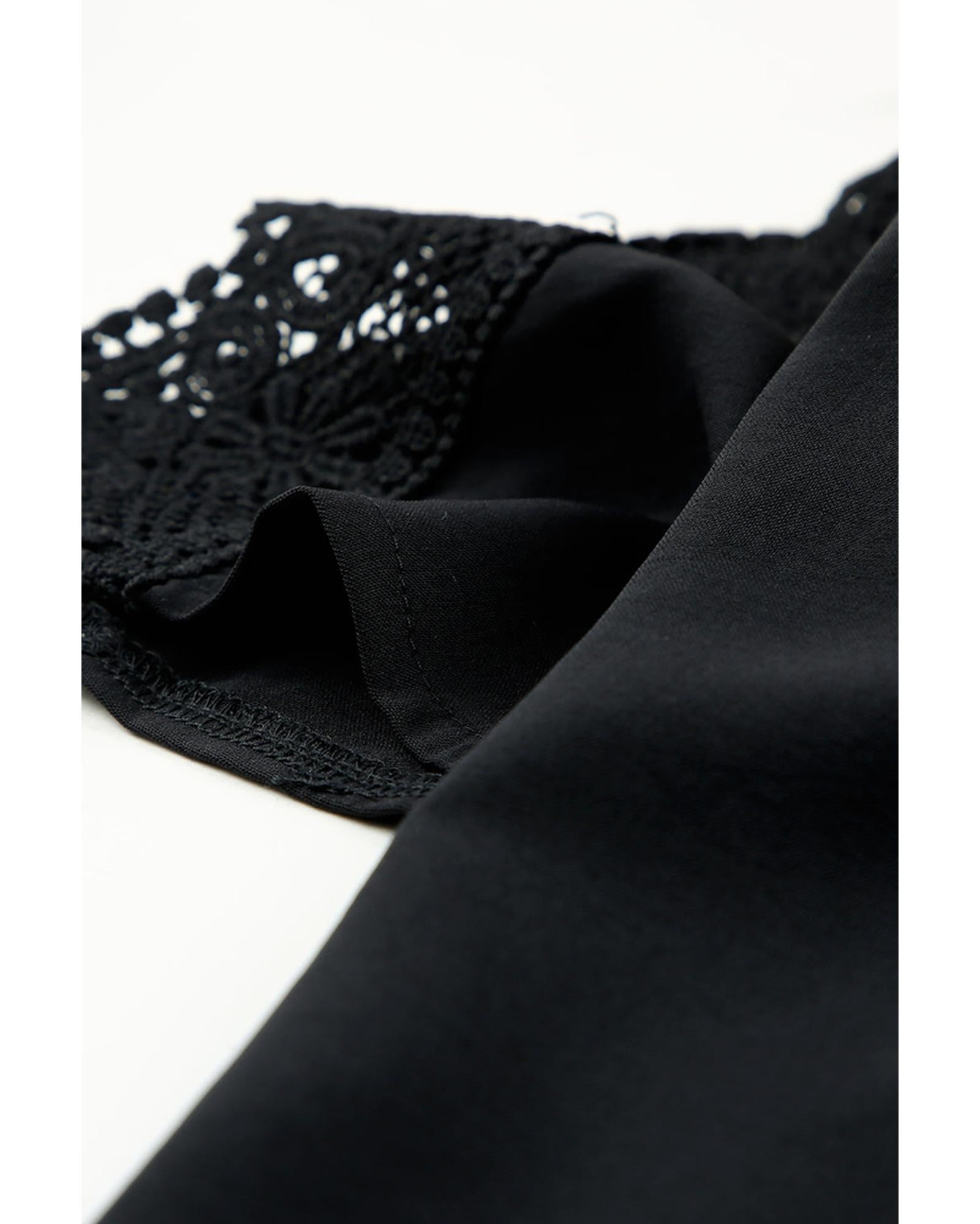 Azura Exchange Off-shoulder Crochet Neckline Top - 2XL