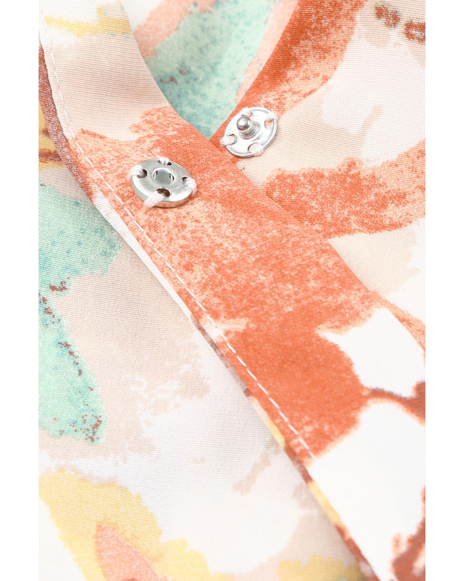 Azura Exchange Wrap Long Sleeve Blouse - L