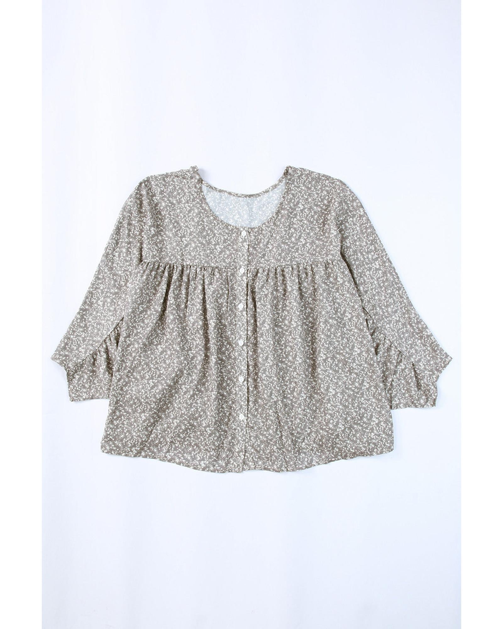 Azura Exchange Kimono Sleeve Ruched Blouse - XL