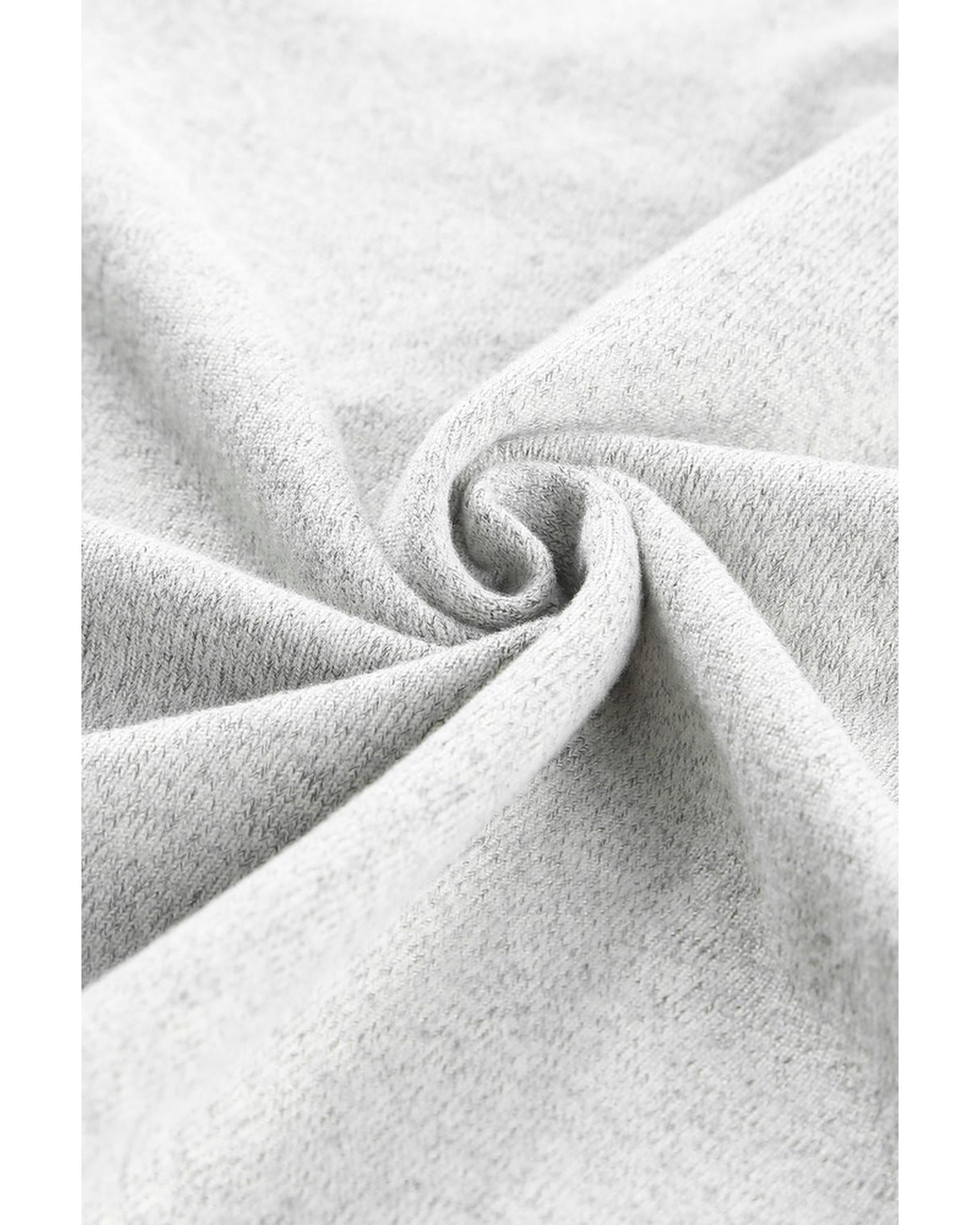 Azura Exchange Cowl Neck Patchwork Long Sleeve Top - S