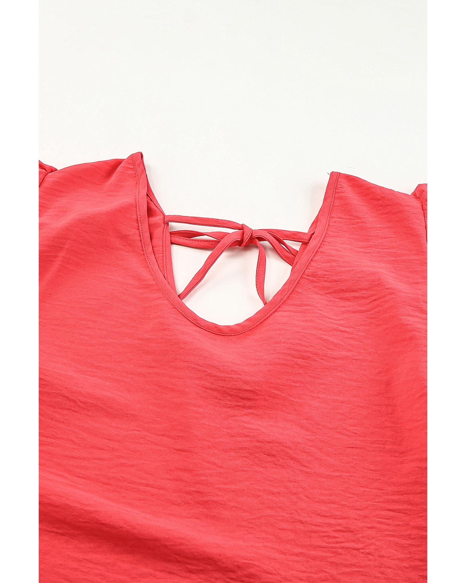 Azura Exchange Ruffle Sleeve Loose Top - M