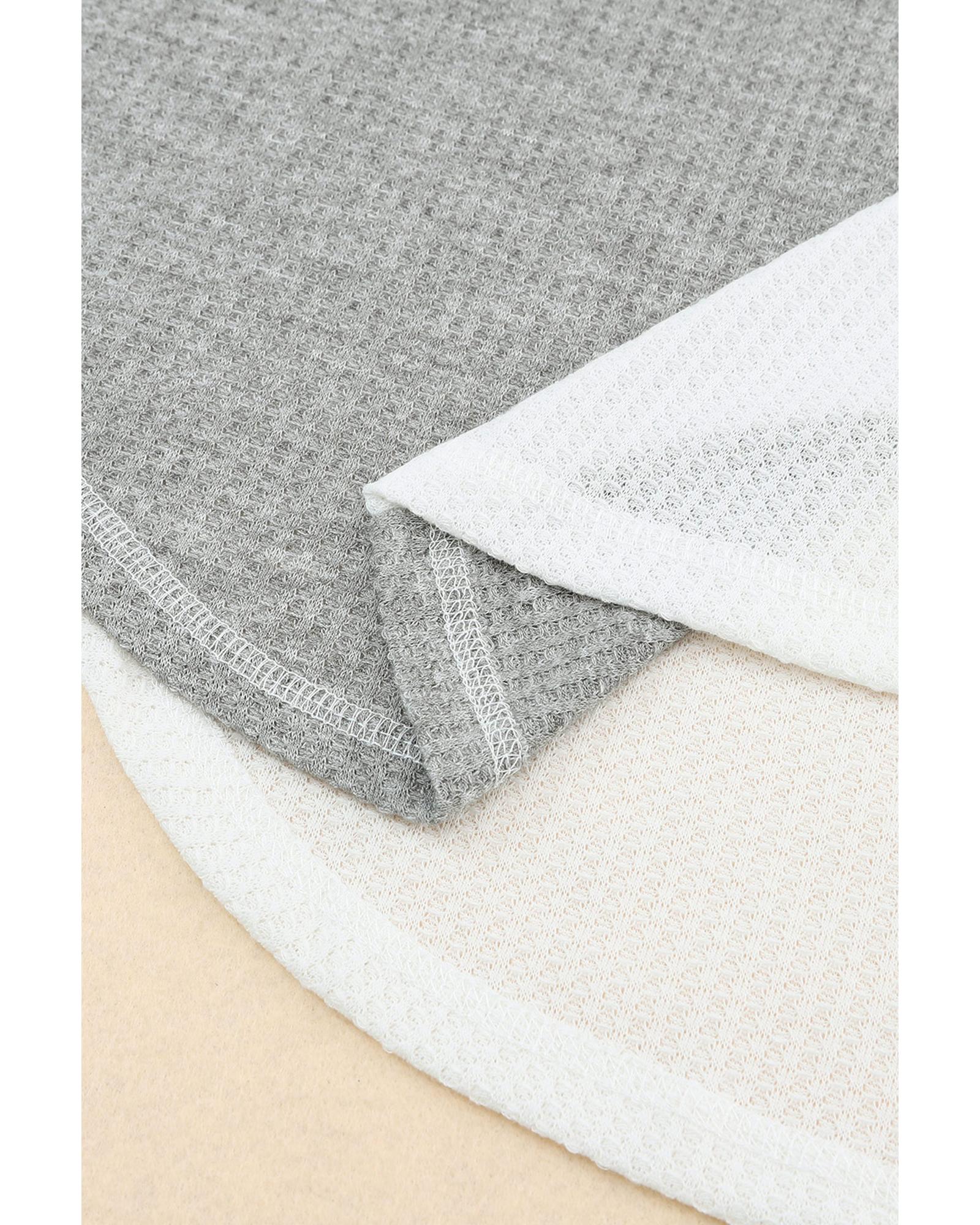 Azura Exchange Colorblock Long Sleeve Oversized Top - L