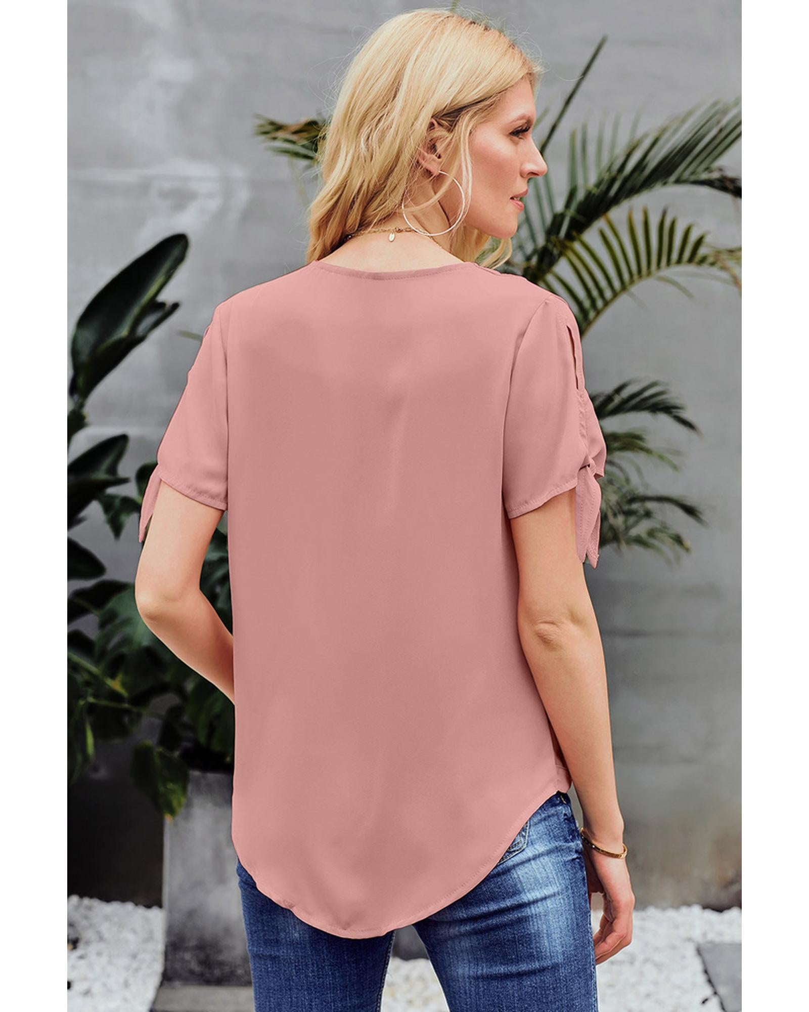 Azura Exchange Drape Blouse - M