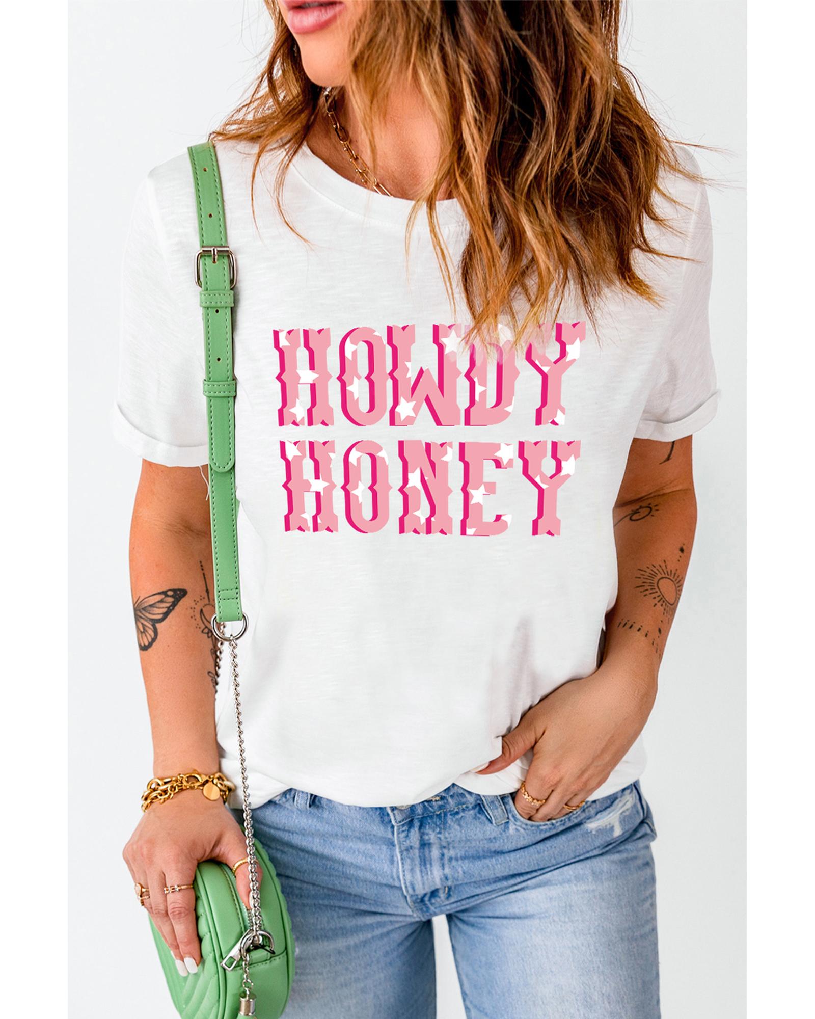 Azura Exchange Star Graphic Print Short Sleeve T-Shirt - L