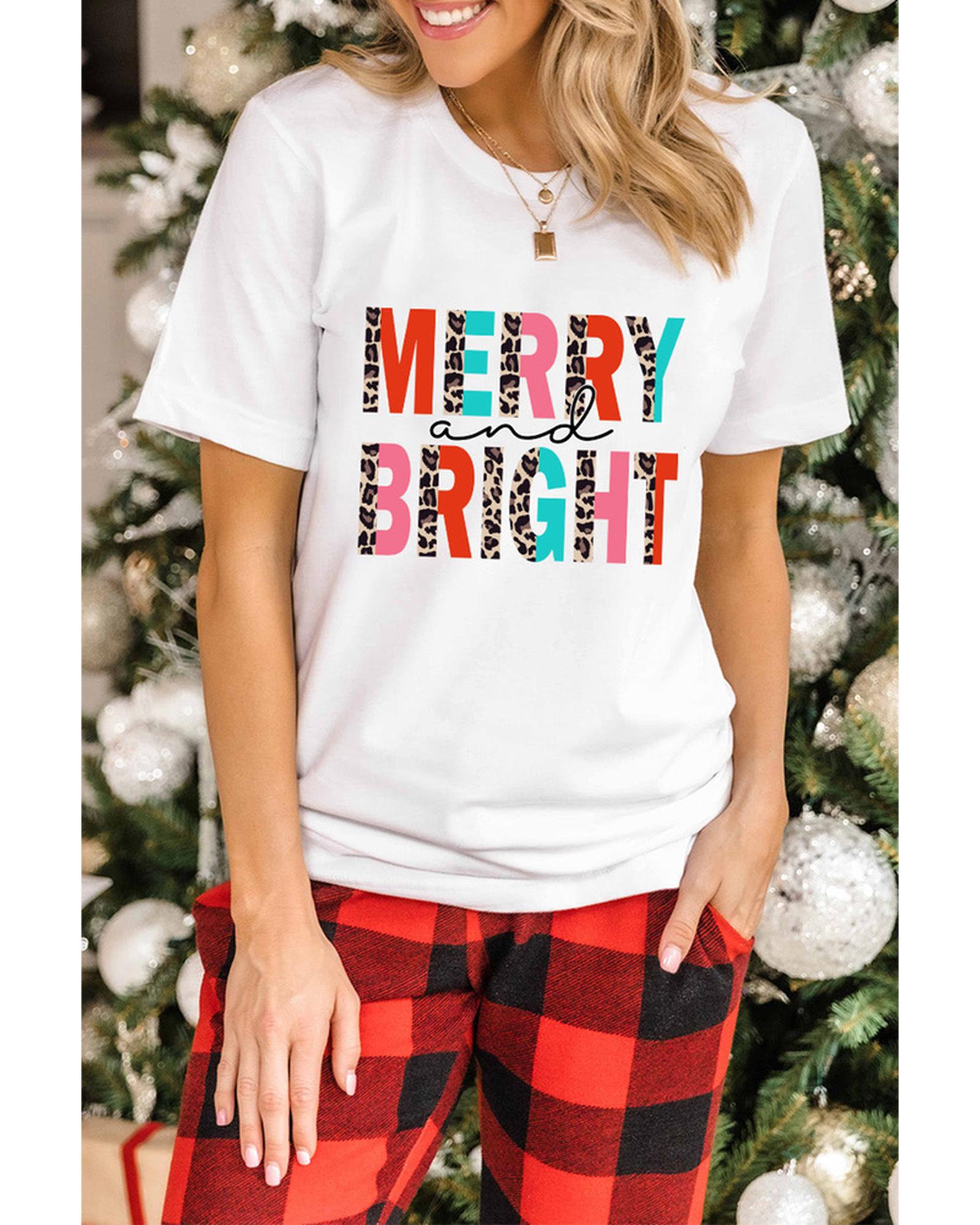 Azura Exchange Leopard Print Short Sleeve Graphic Tee - S