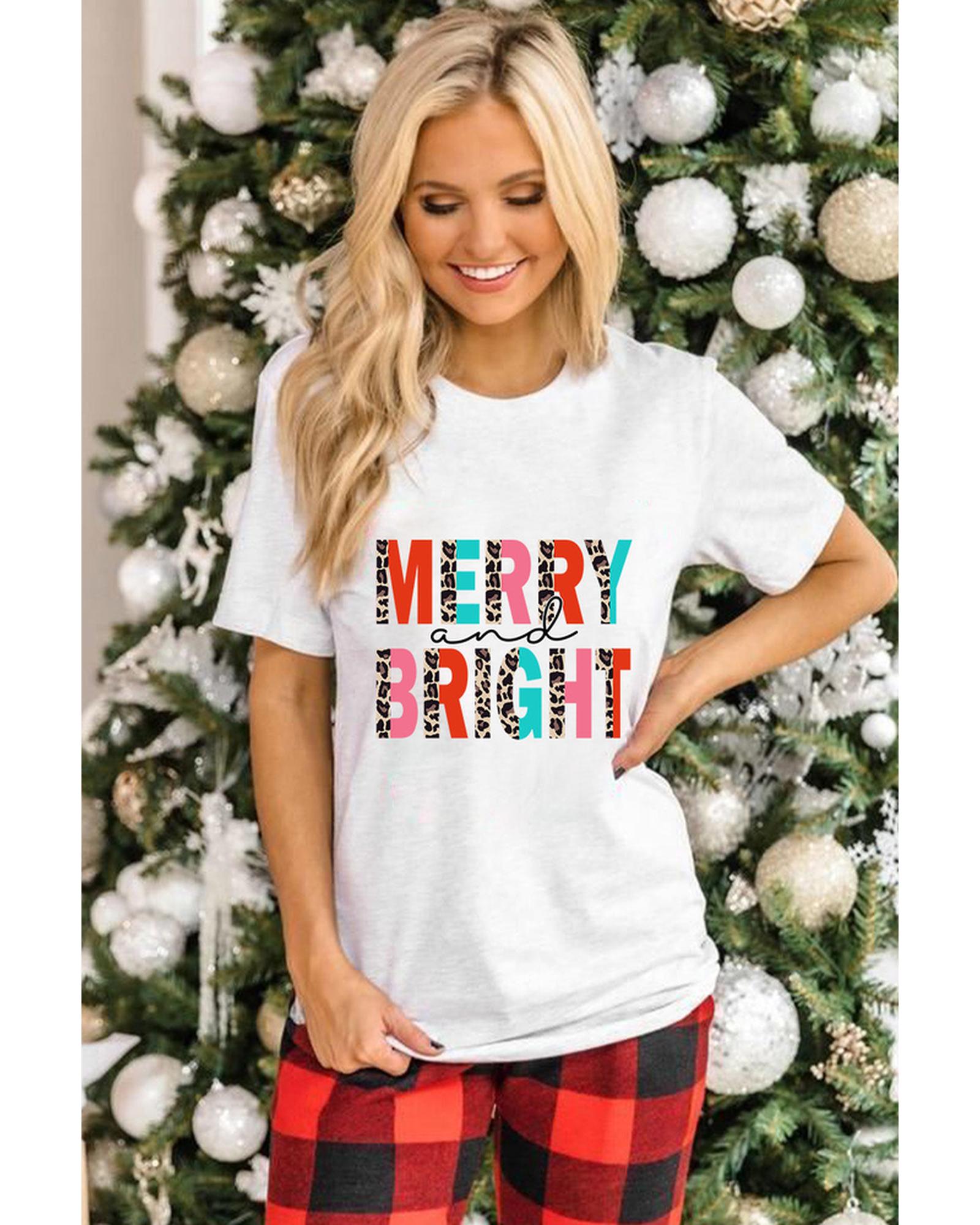 Azura Exchange Leopard Print Short Sleeve Graphic Tee - S