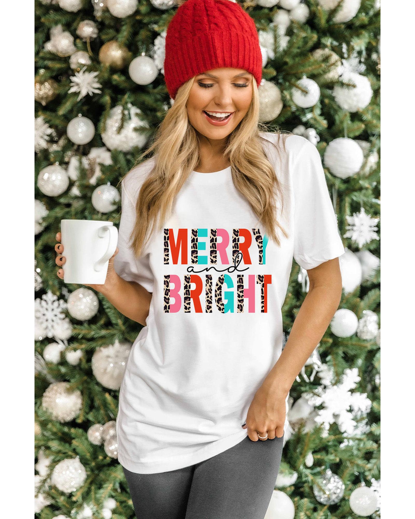 Azura Exchange Leopard Print Short Sleeve Graphic Tee - S