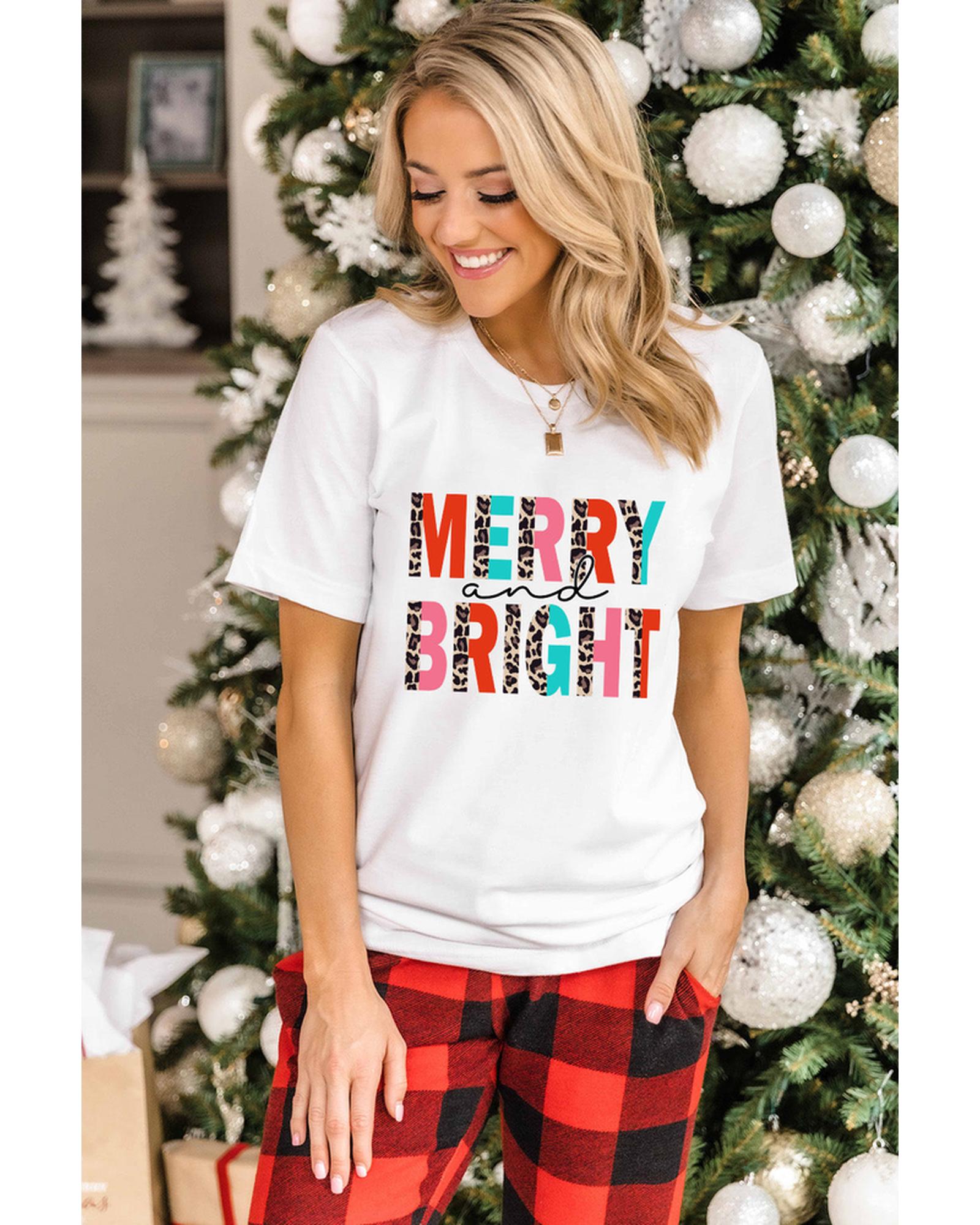 Azura Exchange Leopard Print Short Sleeve Graphic Tee - S