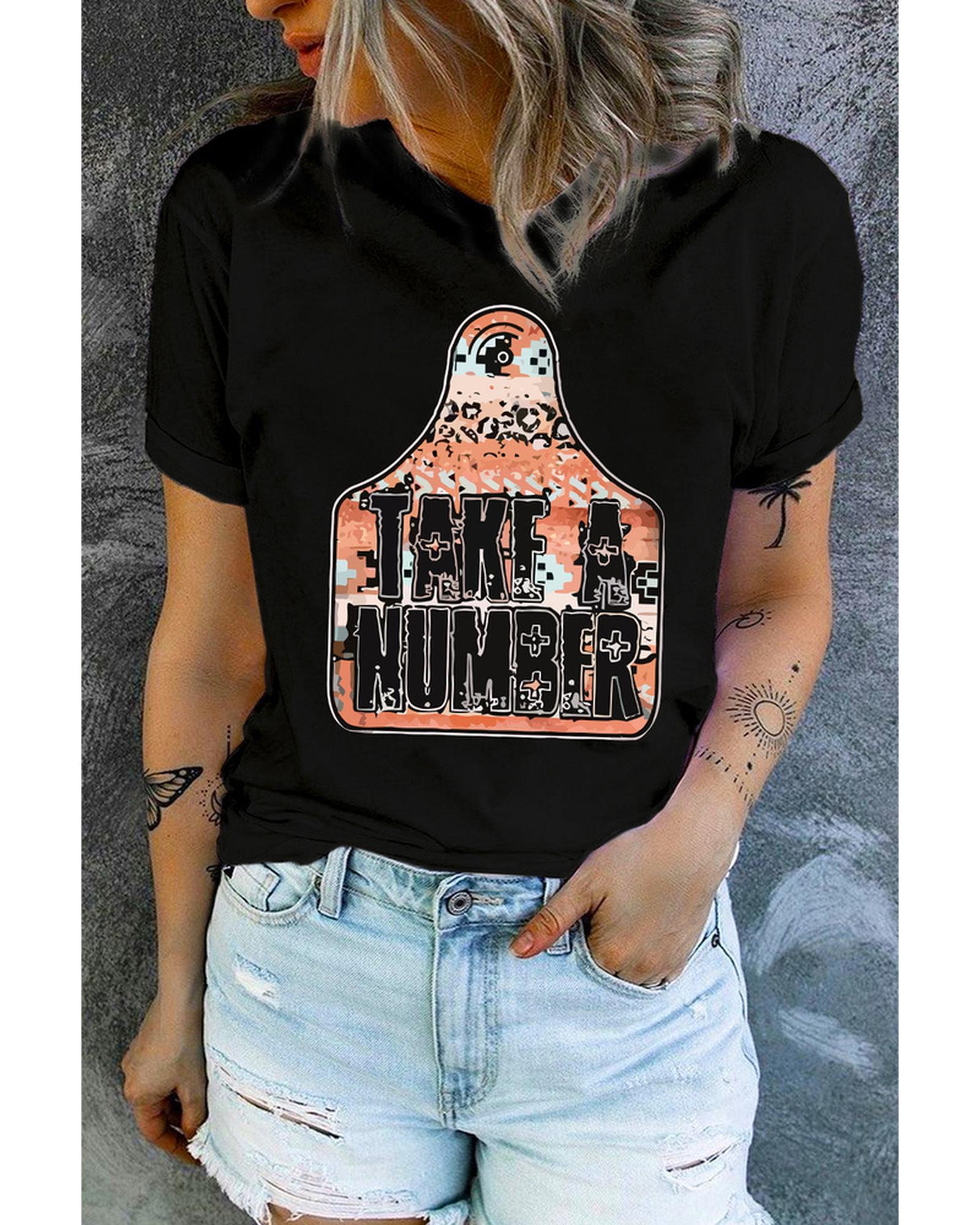 Azura Exchange Graphic Crew Neck Tee - XL