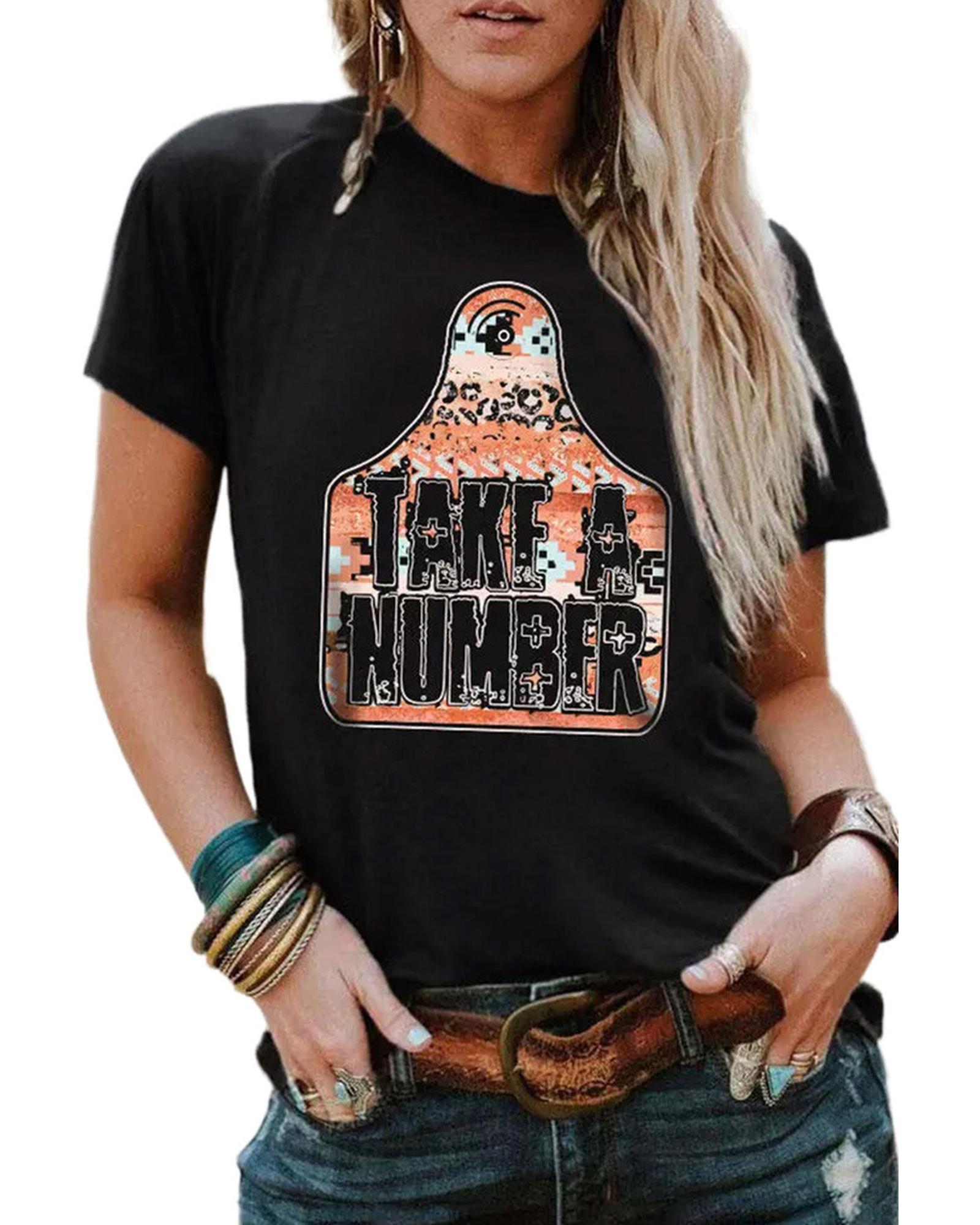 Azura Exchange Graphic Crew Neck Tee - XL